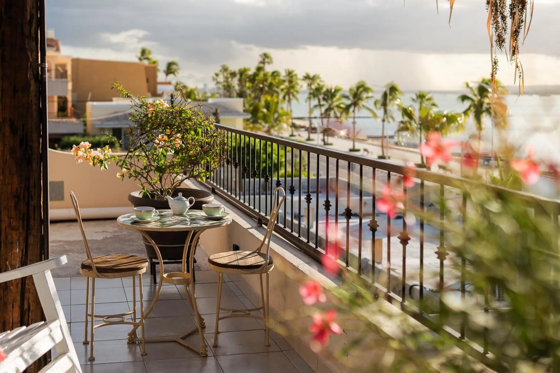 Balcony/Terrace in Posada de las Flores La Paz