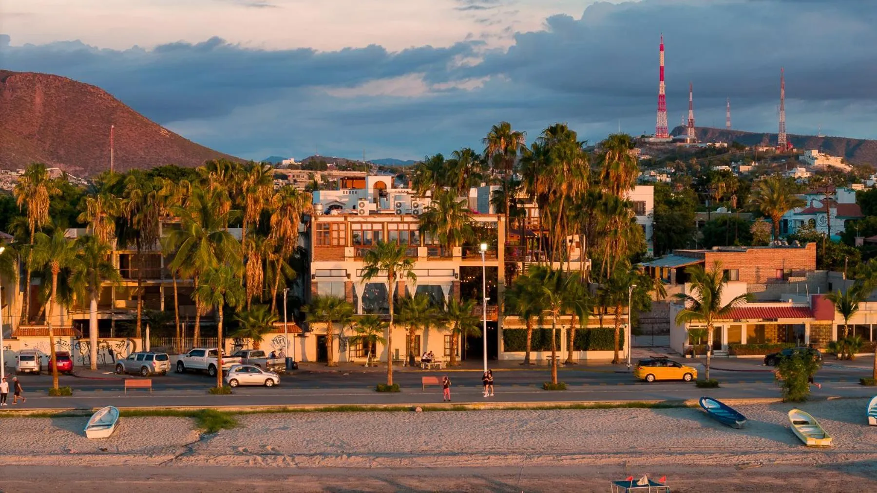 Bird's eye view in Posada de las Flores La Paz