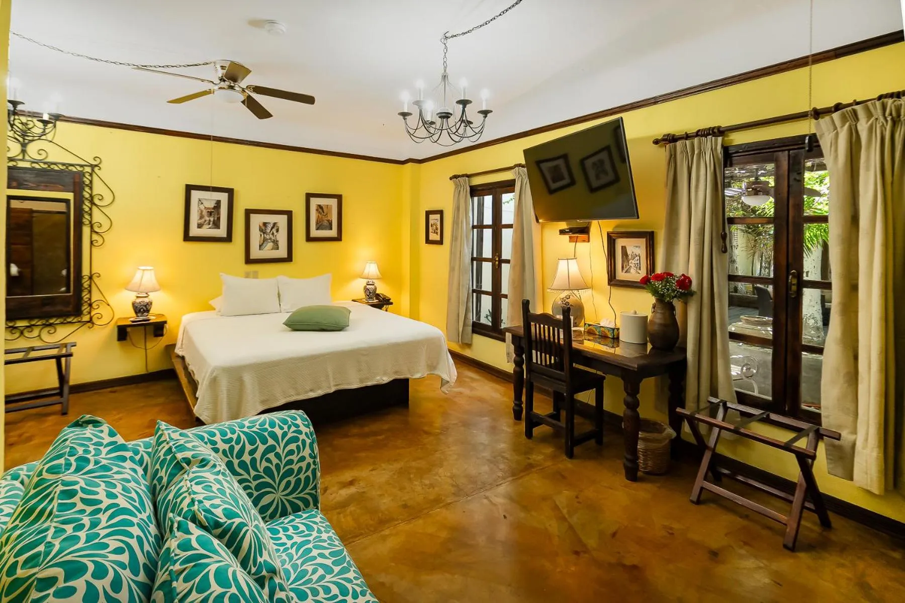 Bed in Posada de las Flores La Paz