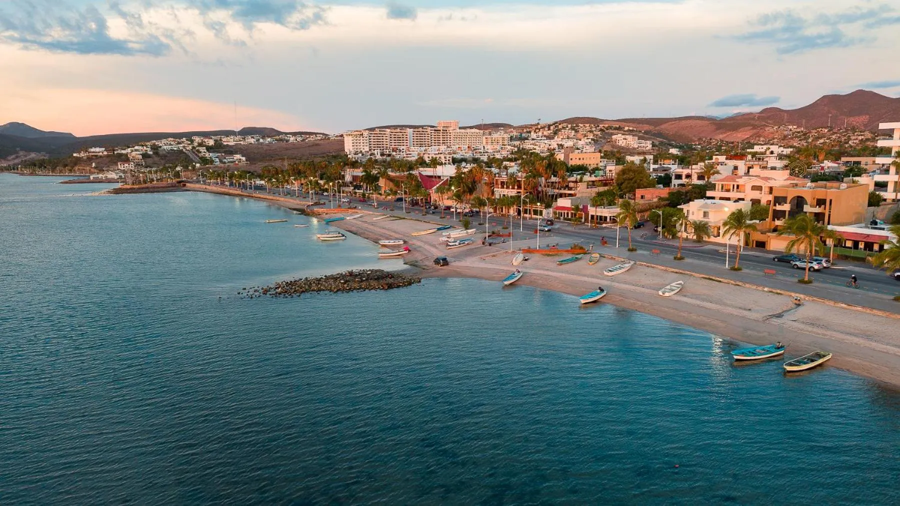 Bird's eye view in Posada de las Flores La Paz
