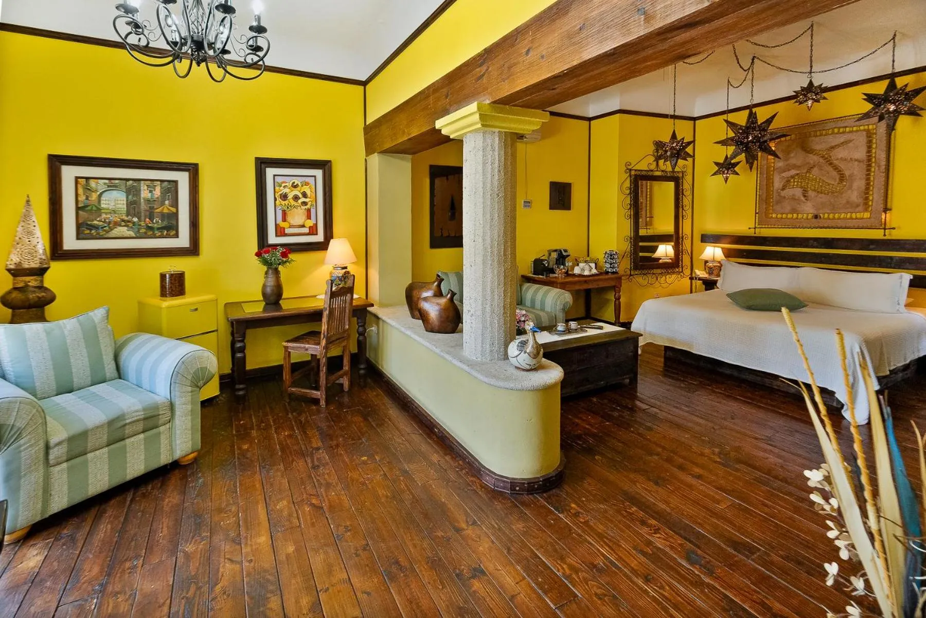 Bed in Posada de las Flores La Paz