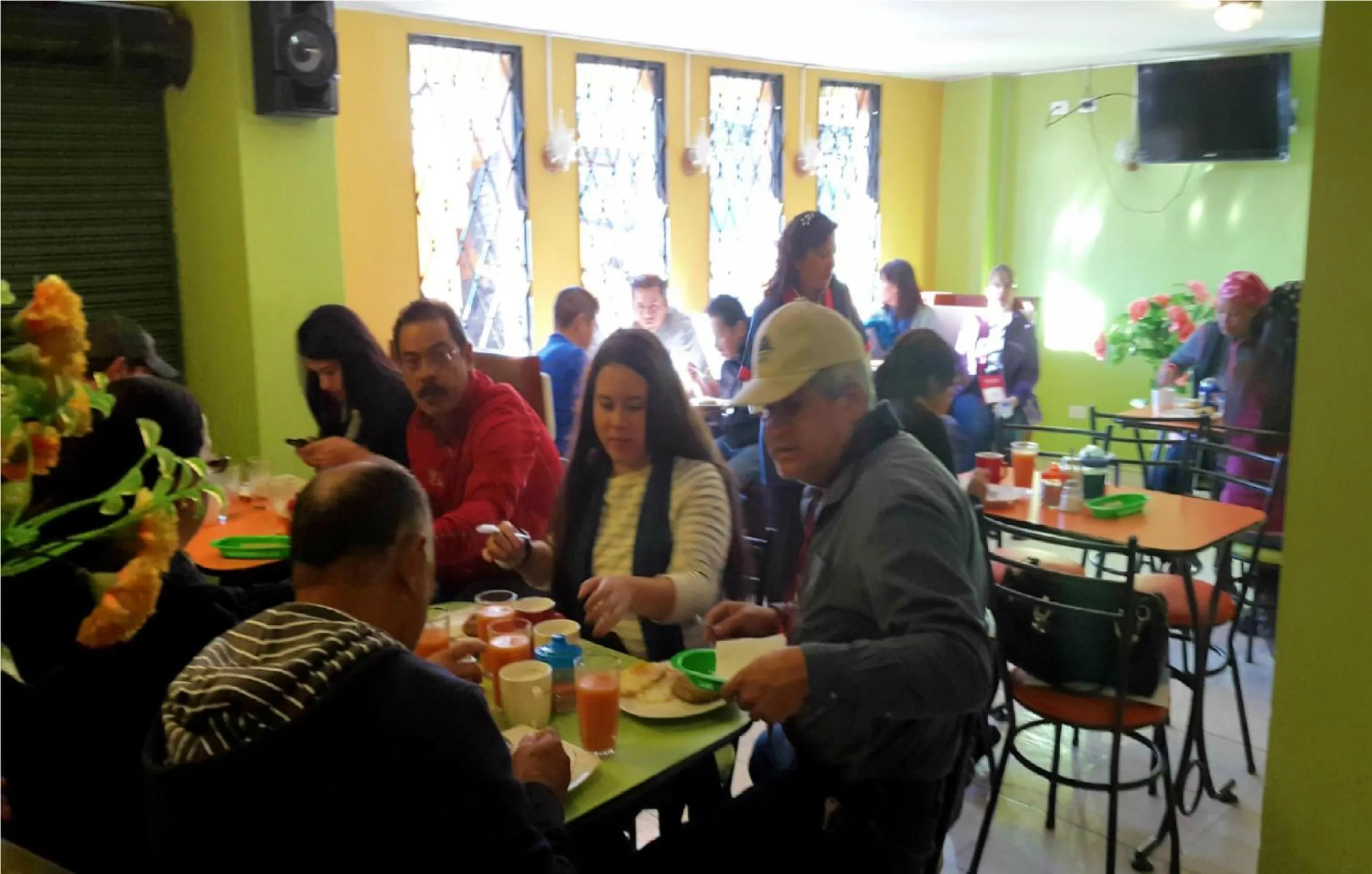 Restaurant/places to eat in Hotel Gran Quitumbe