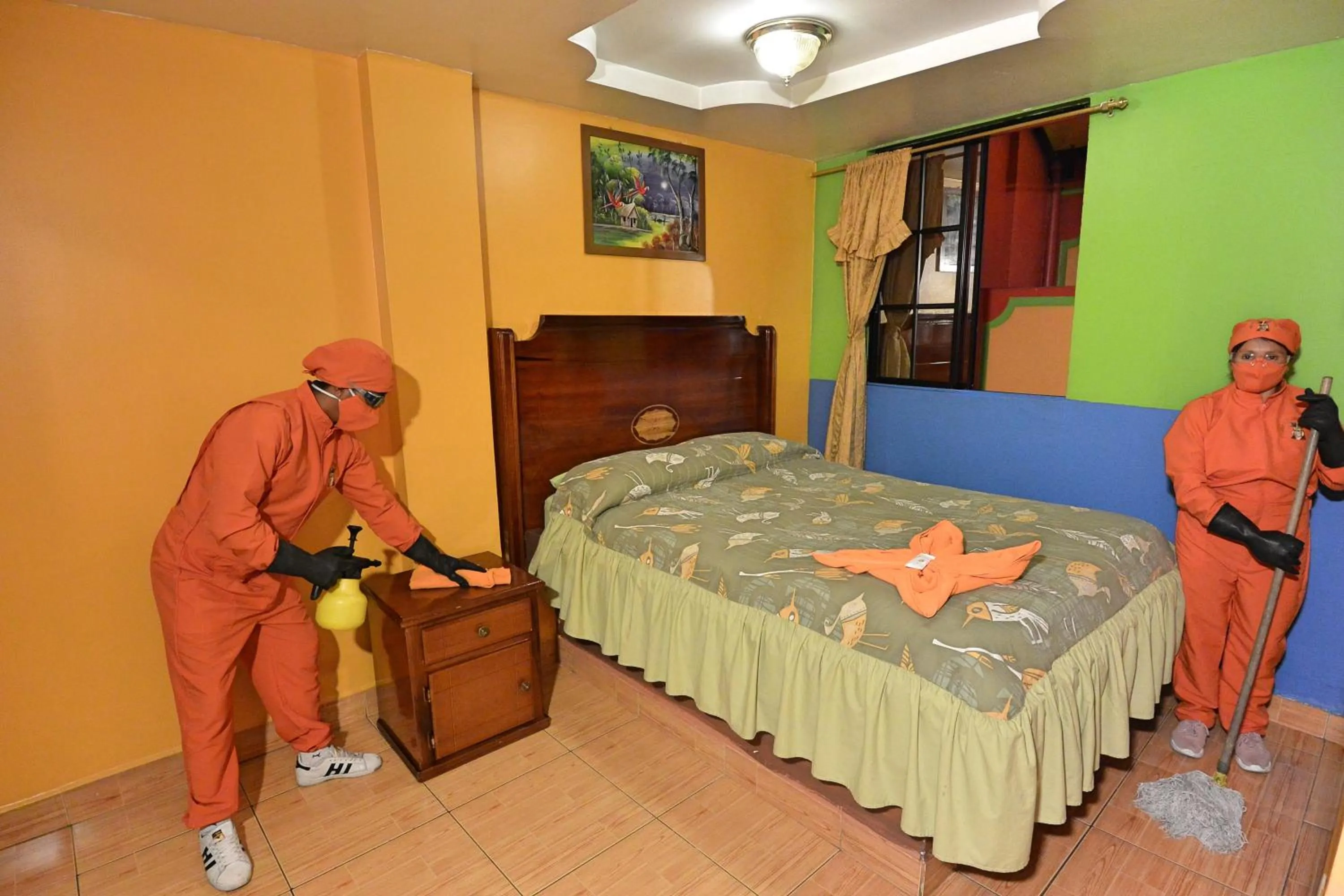 Photo of the whole room in Hotel Gran Quitumbe