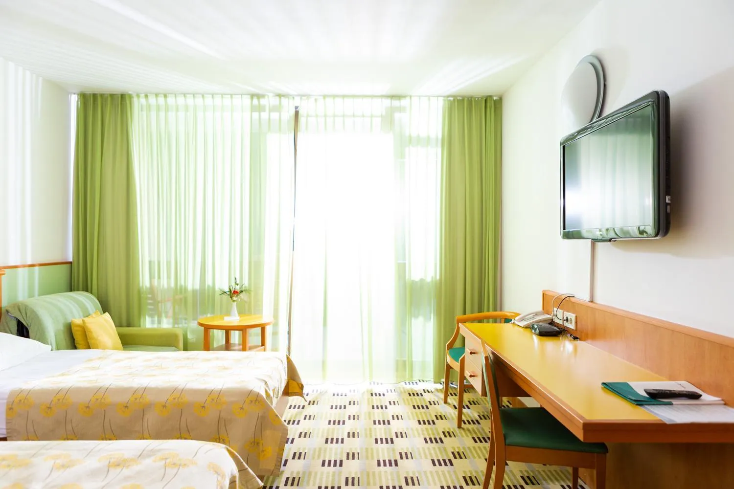 Bedroom, Bed in Hotel Svoboda - Terme Krka