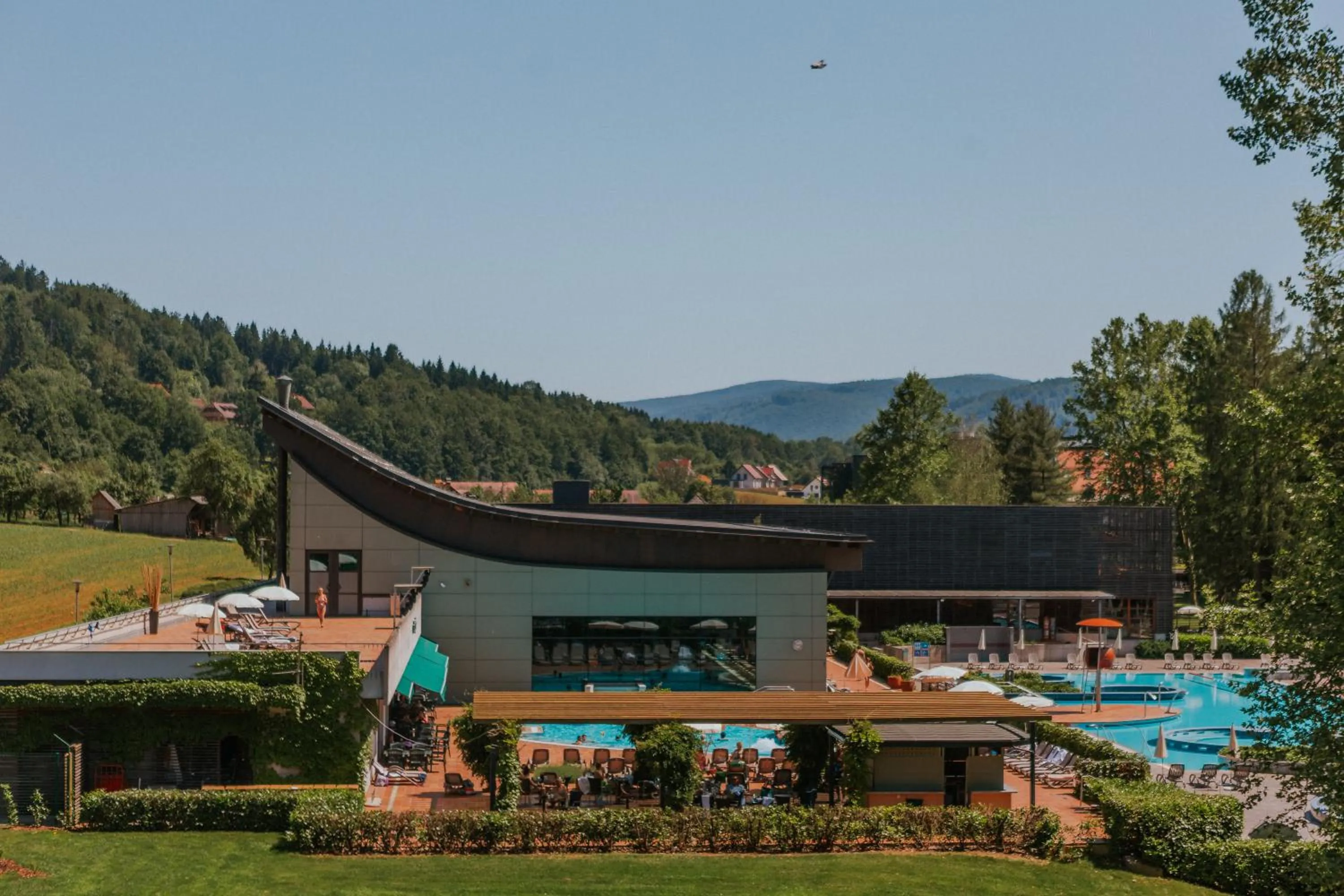Open Air Bath in Hotel Kristal - Terme Krka