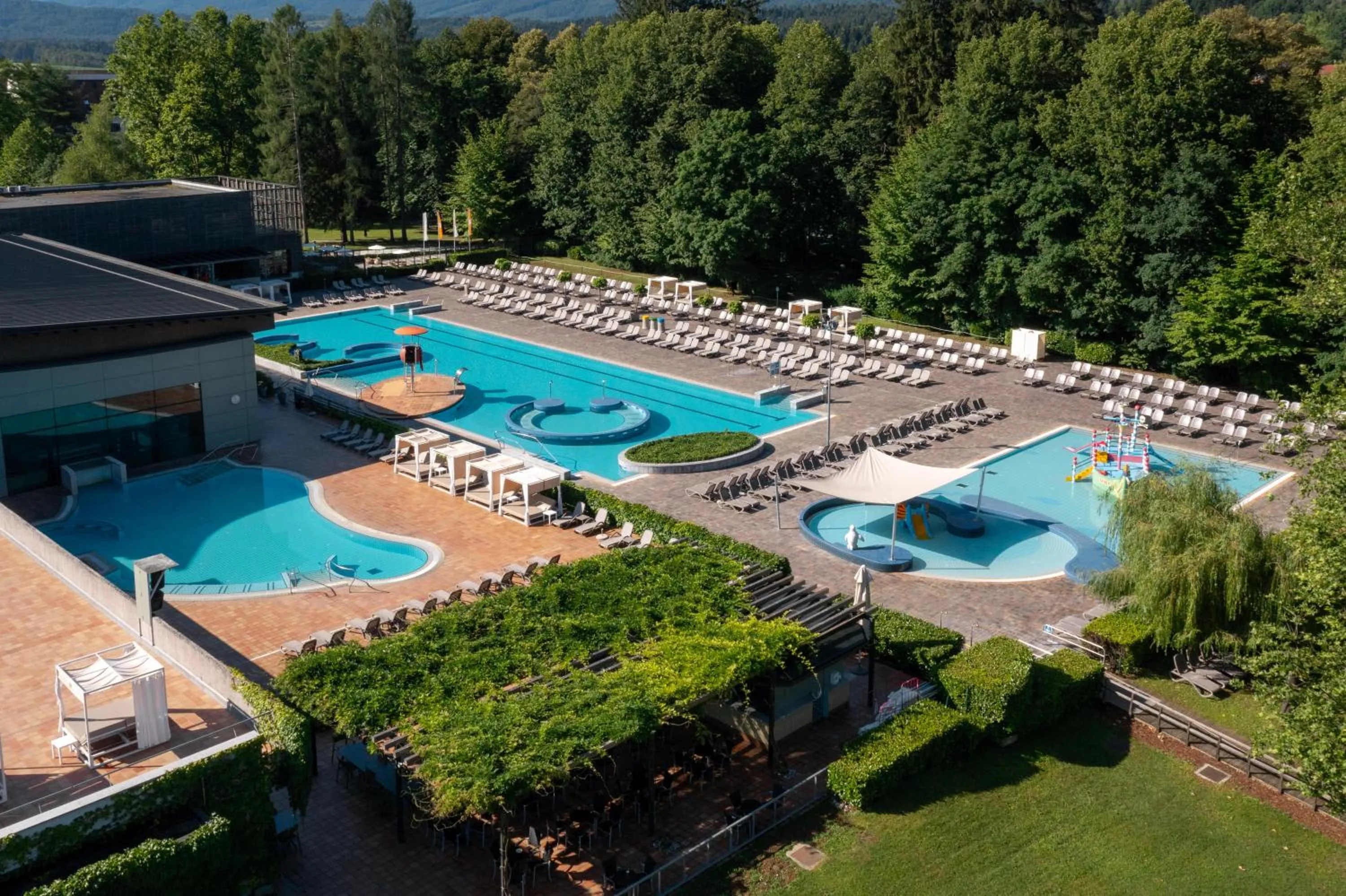 Swimming pool in Hotel Kristal - Terme Krka