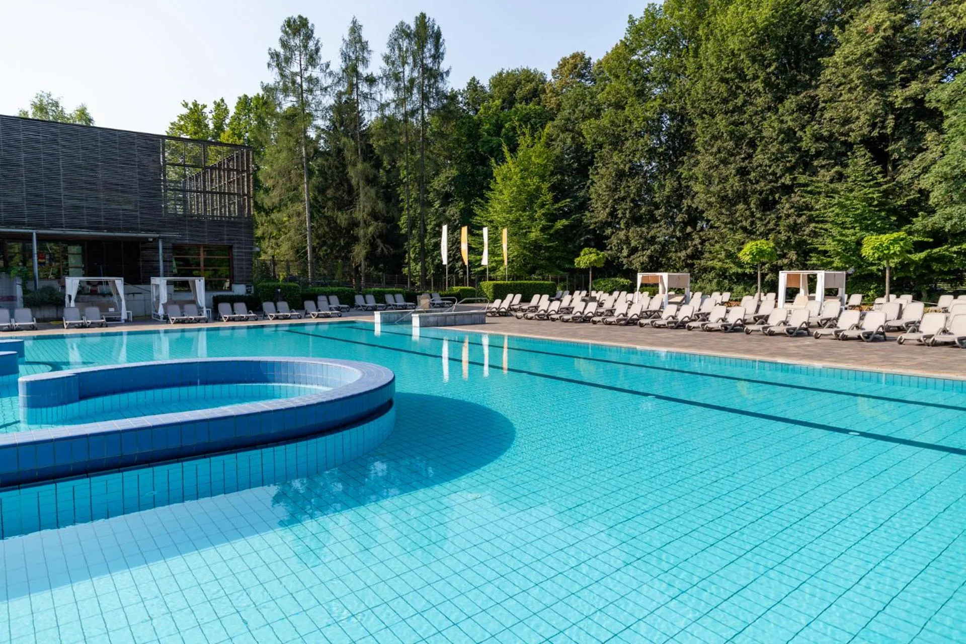 Swimming pool in Hotel Kristal - Terme Krka