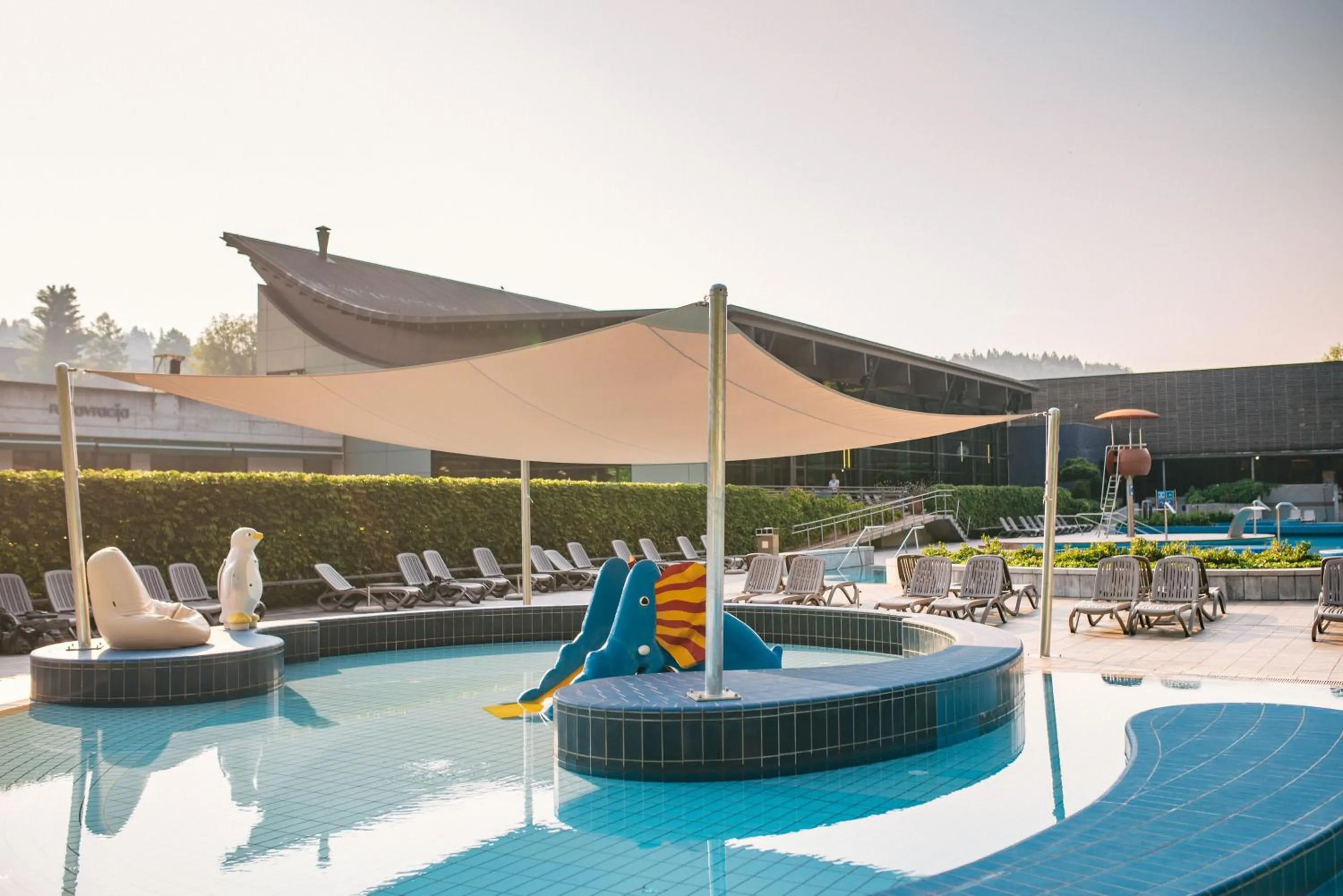 Swimming pool in Hotel Kristal - Terme Krka