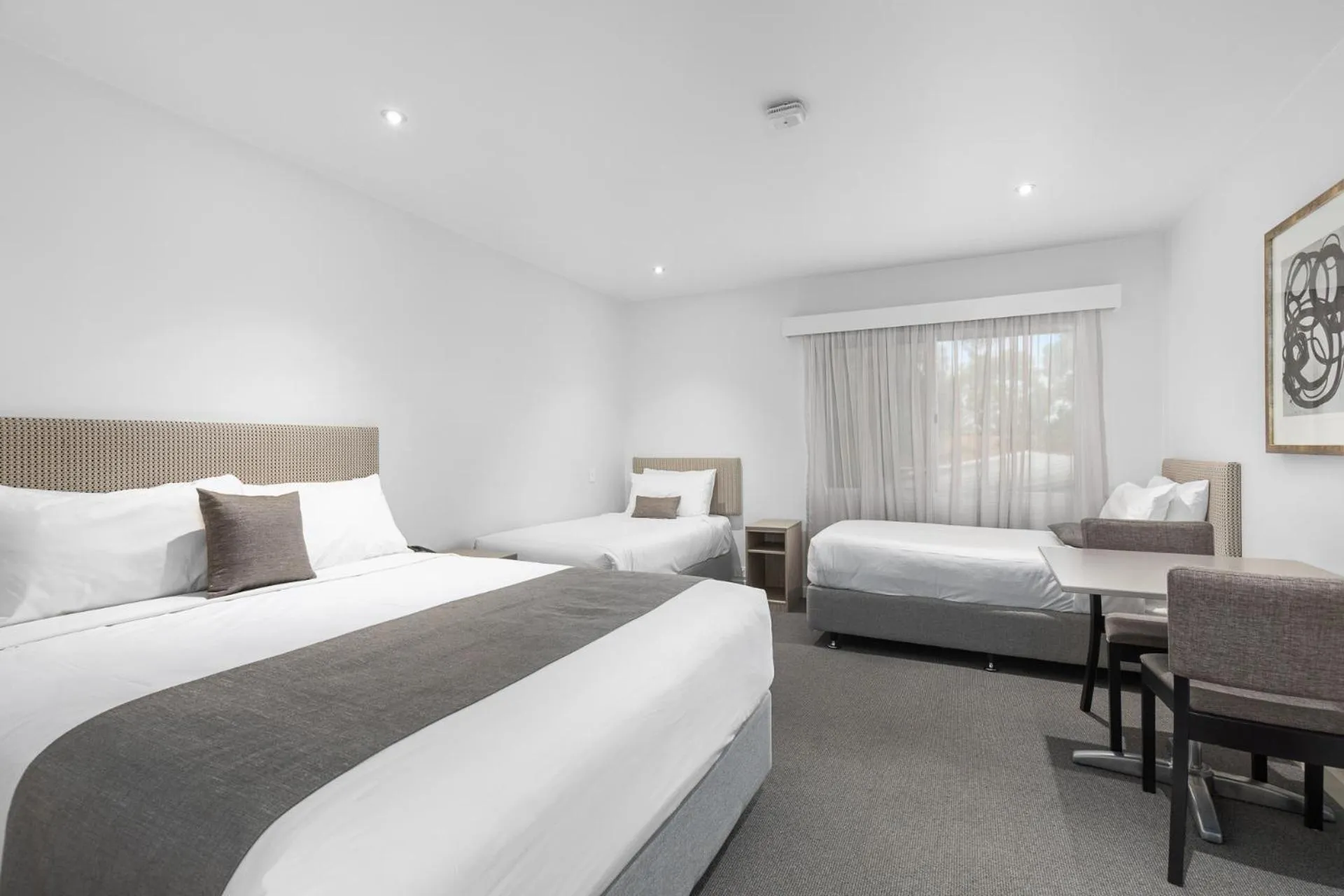 Photo of the whole room, Bed in The Henty