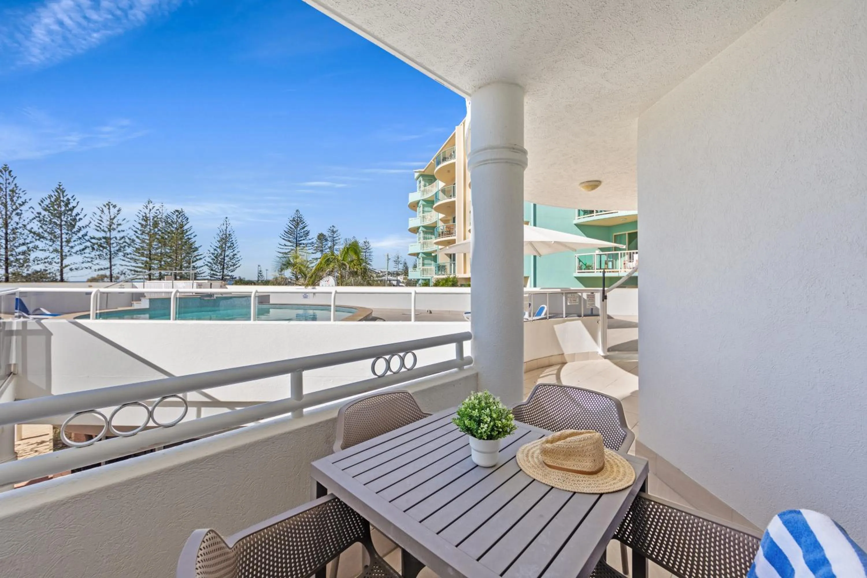 Balcony/Terrace in Aquarius Resort