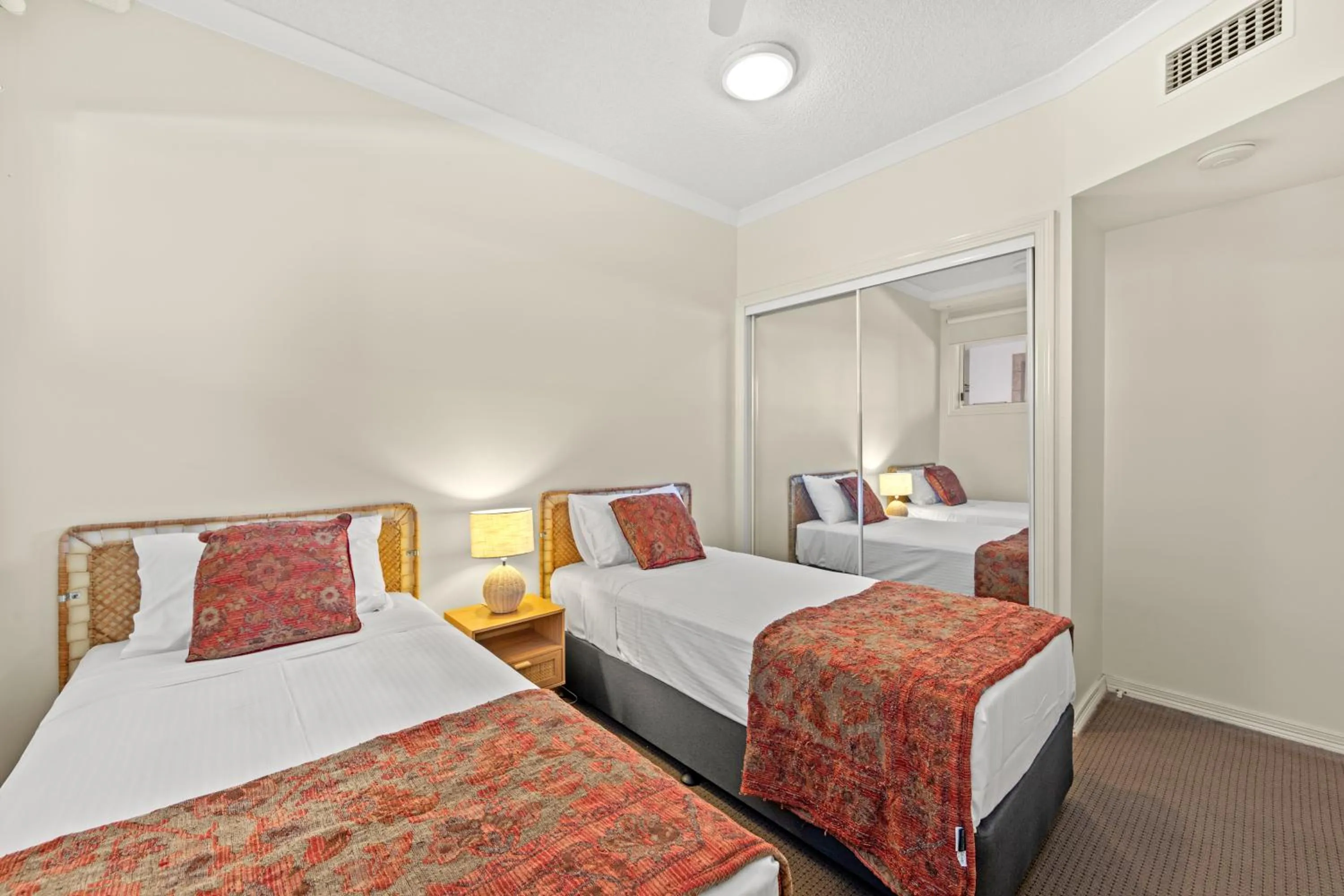 Bed in Aquarius Resort