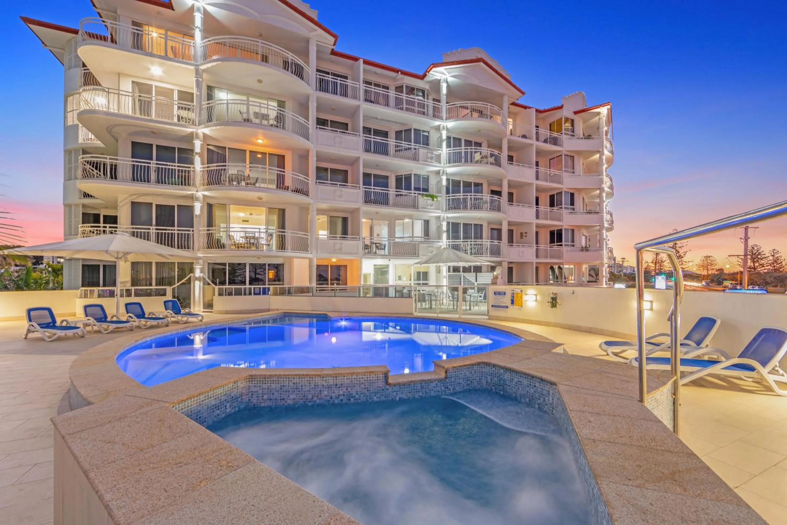 Property building in Aquarius Resort