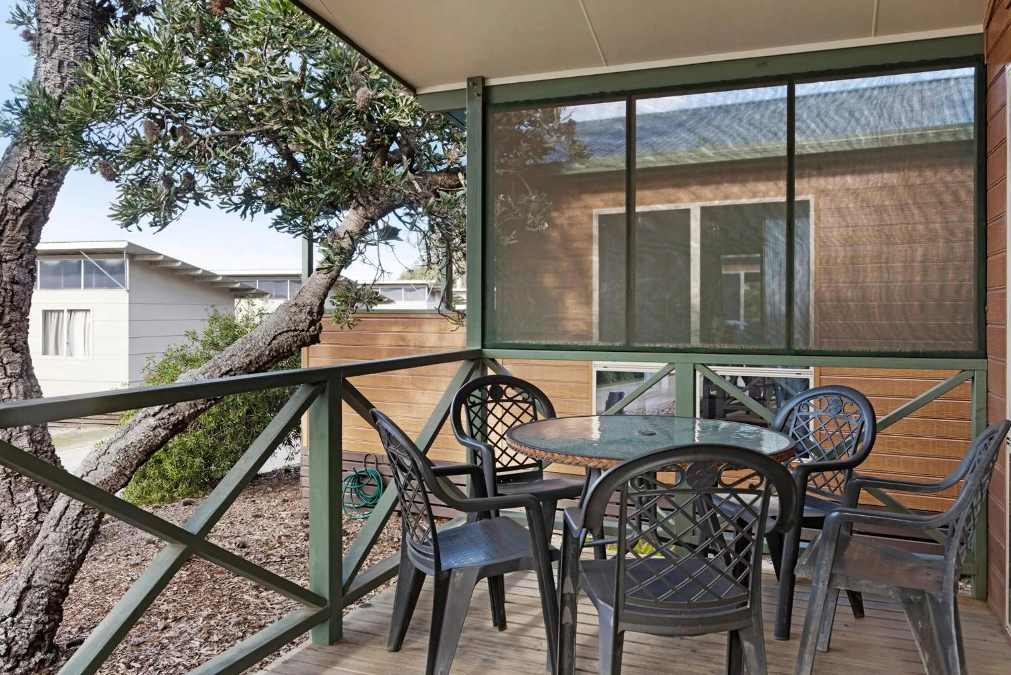 Balcony/Terrace in Discovery Parks - Pambula Beach