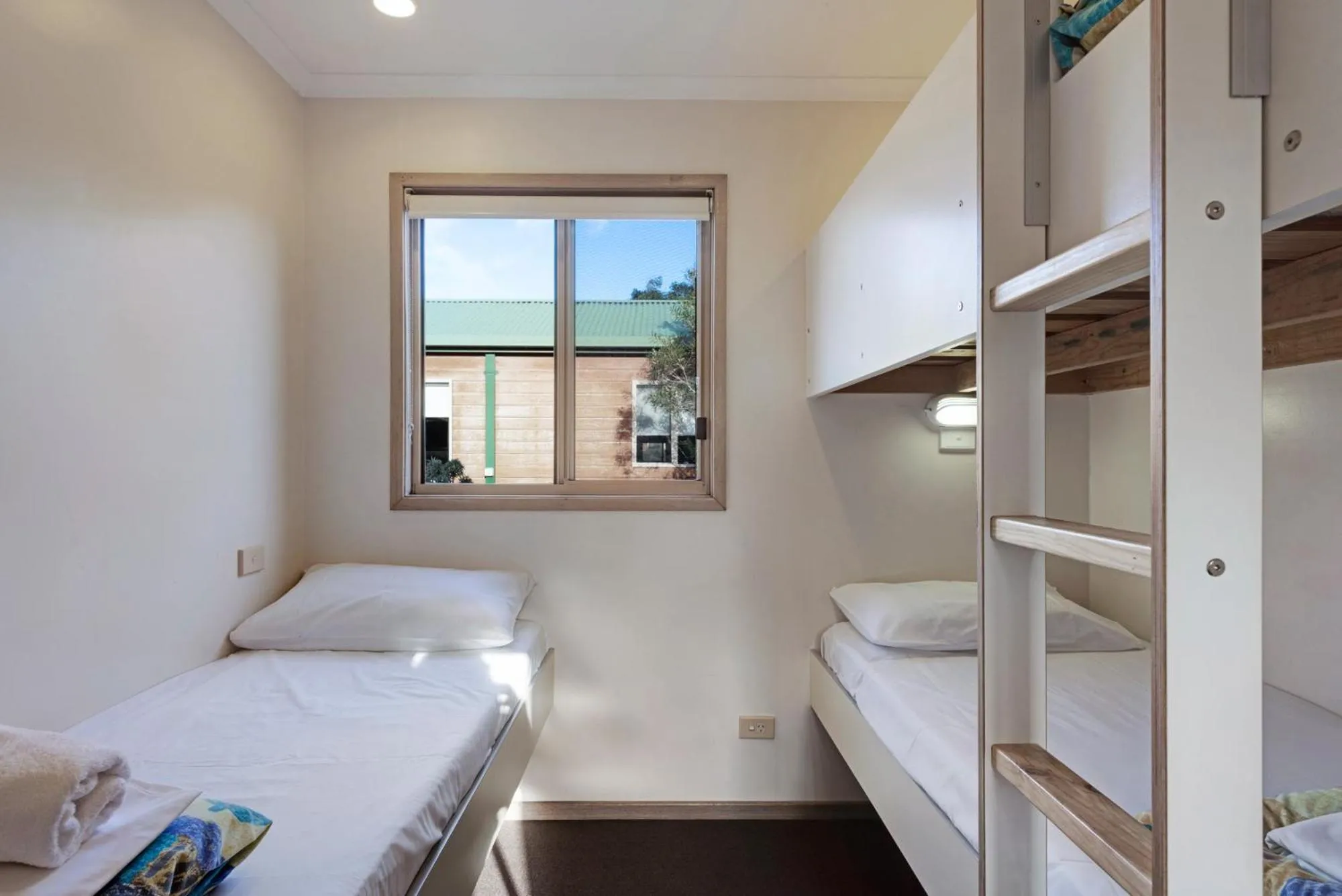 Bedroom, Bed in Discovery Parks - Pambula Beach