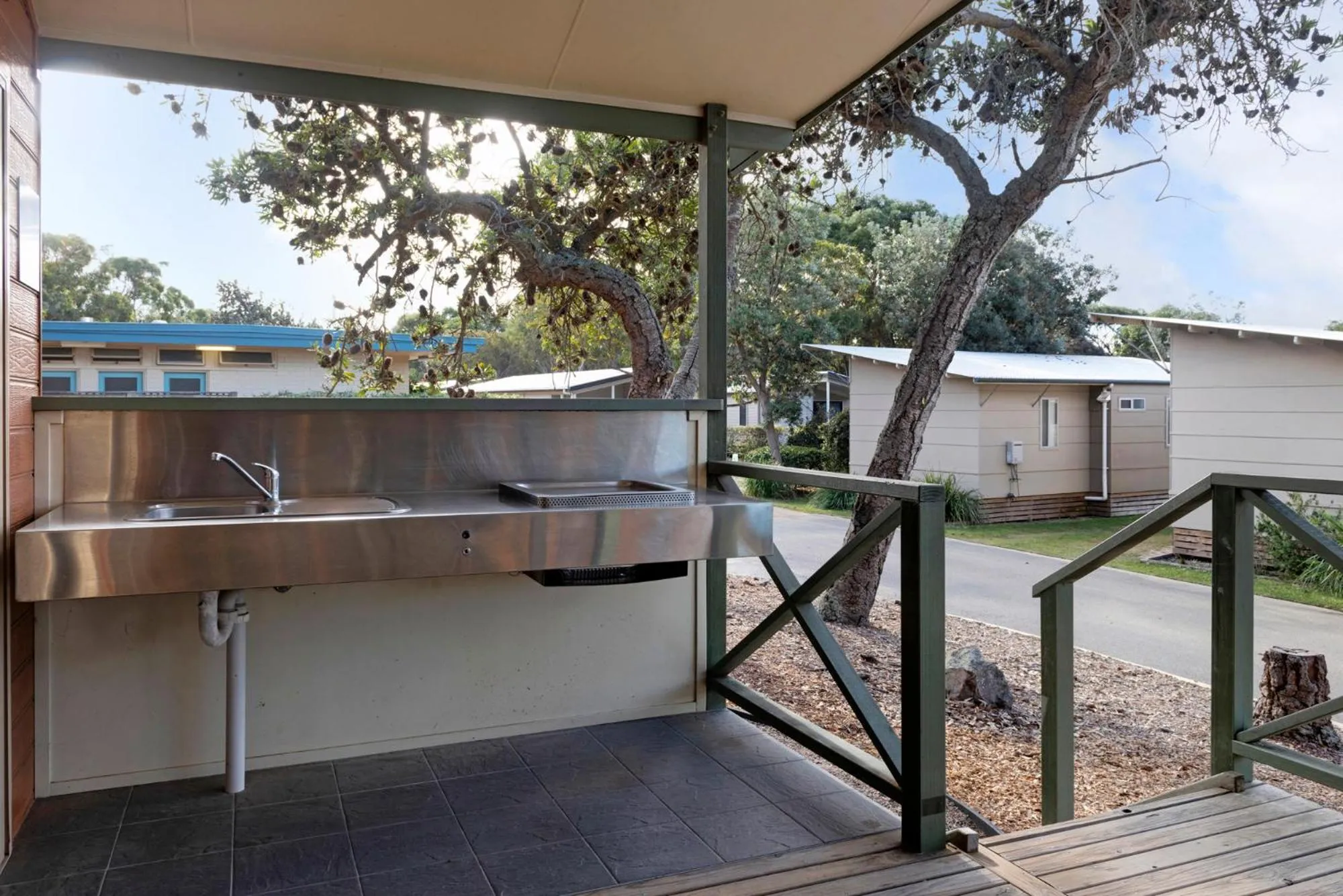 Balcony/Terrace in Discovery Parks - Pambula Beach