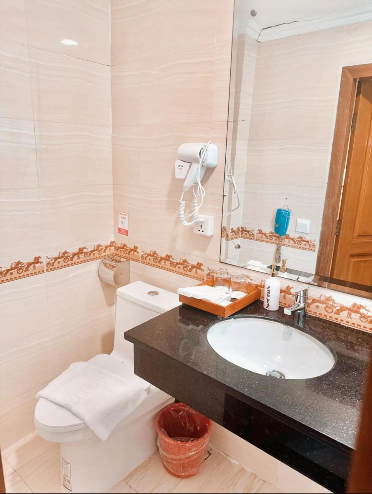 Bathroom in Hotel Sor