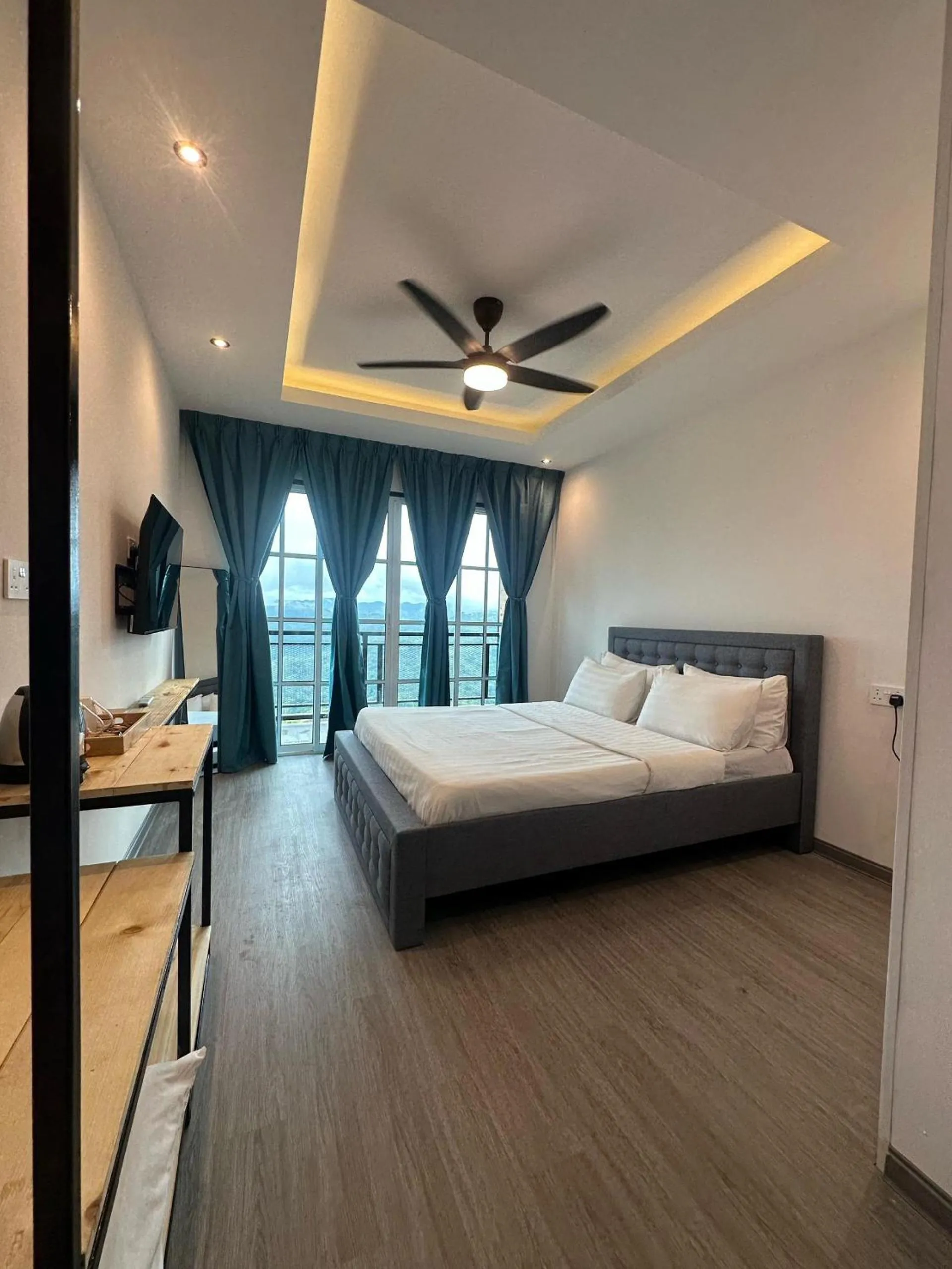 Bed in Bayu Senja Lodge