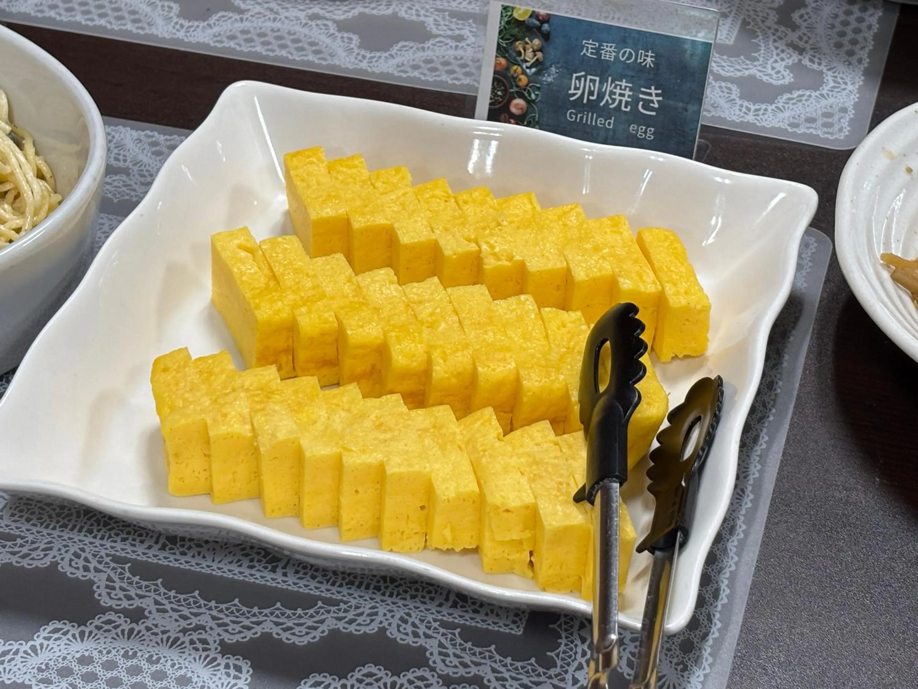 Breakfast in Green Rich Hotel Aso Kumamoto Airport (Artificial hot spring Futamata Yunohana)