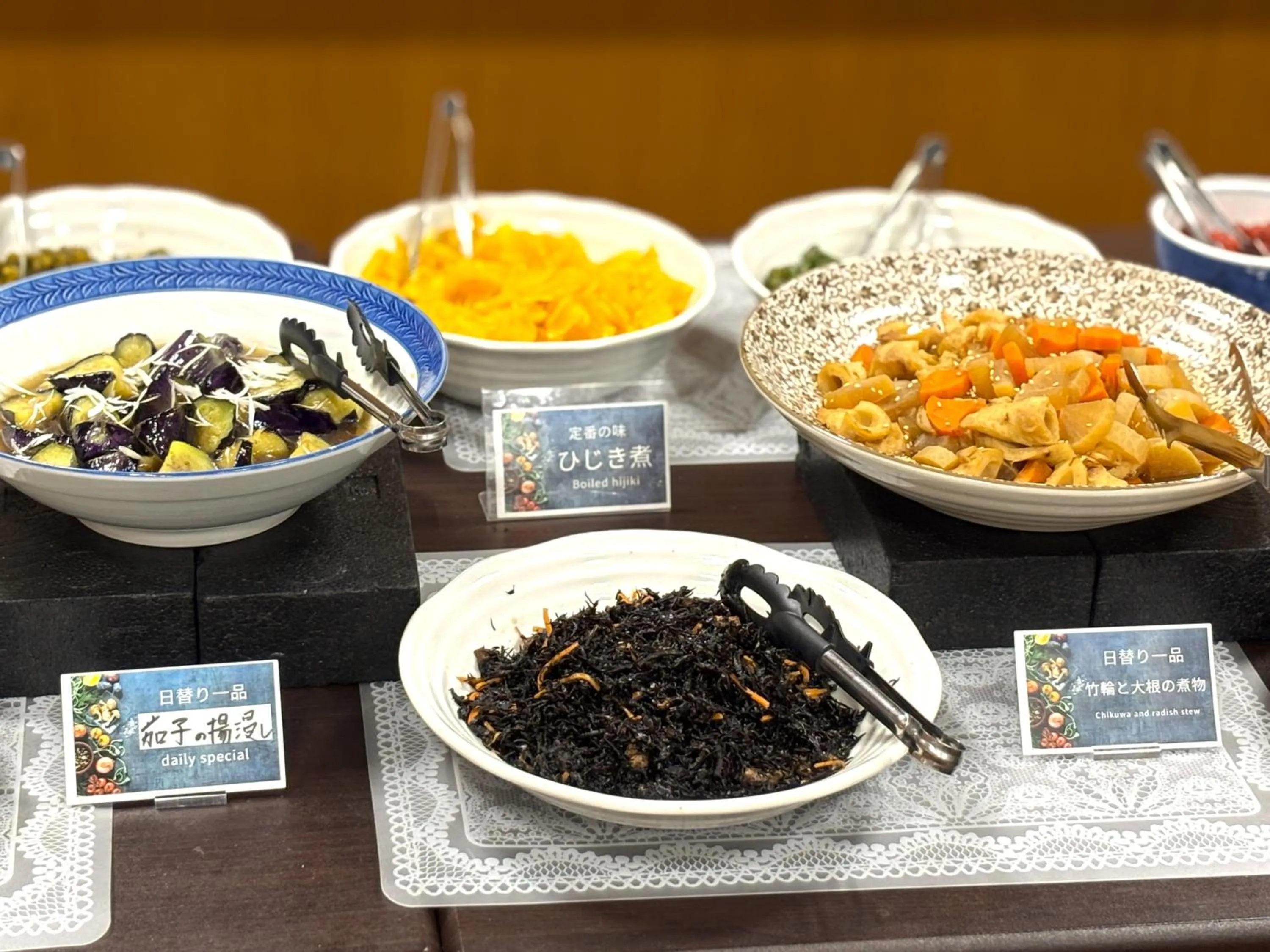 Breakfast in Green Rich Hotel Aso Kumamoto Airport (Artificial hot spring Futamata Yunohana)