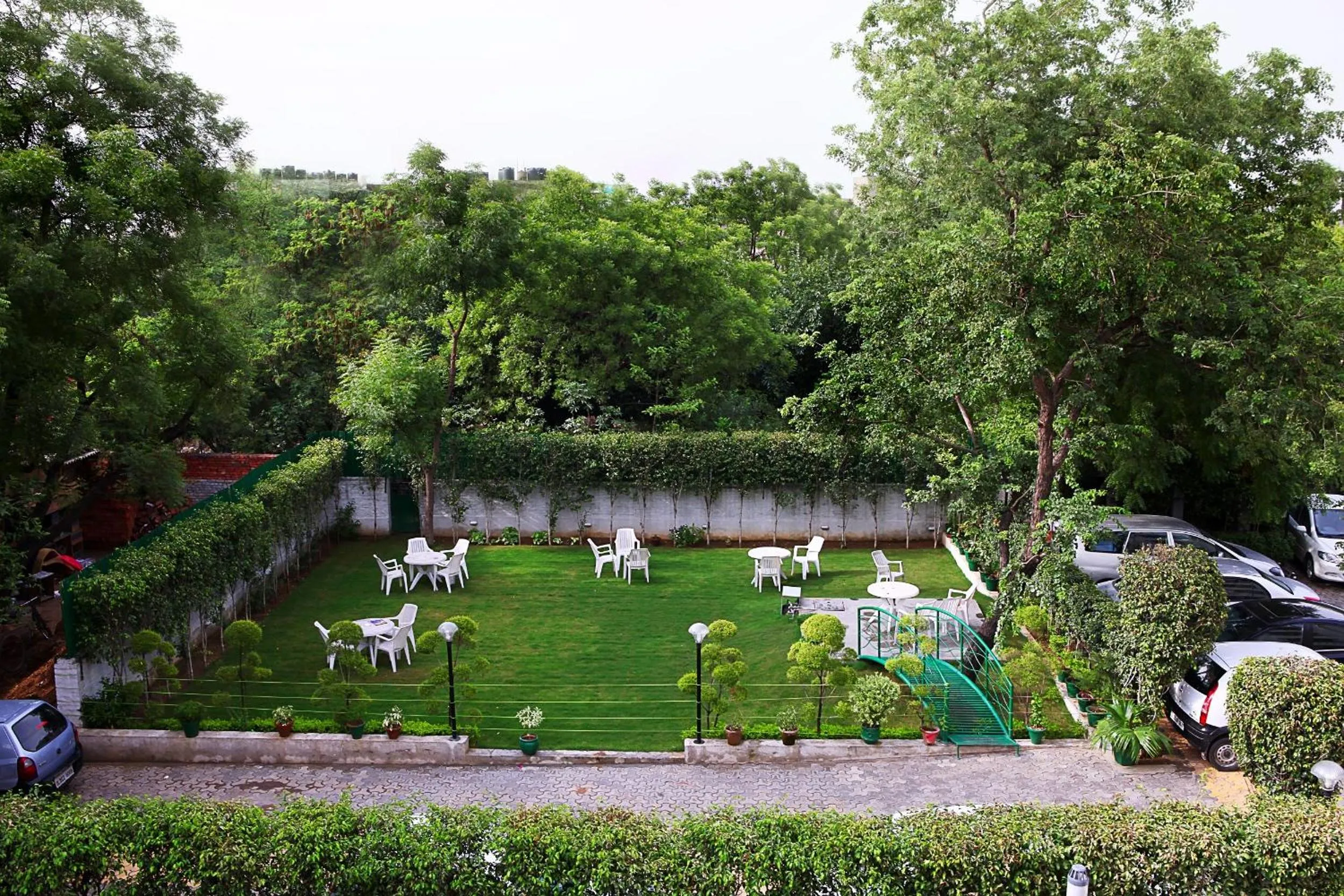 Children play ground in Indira International Inn