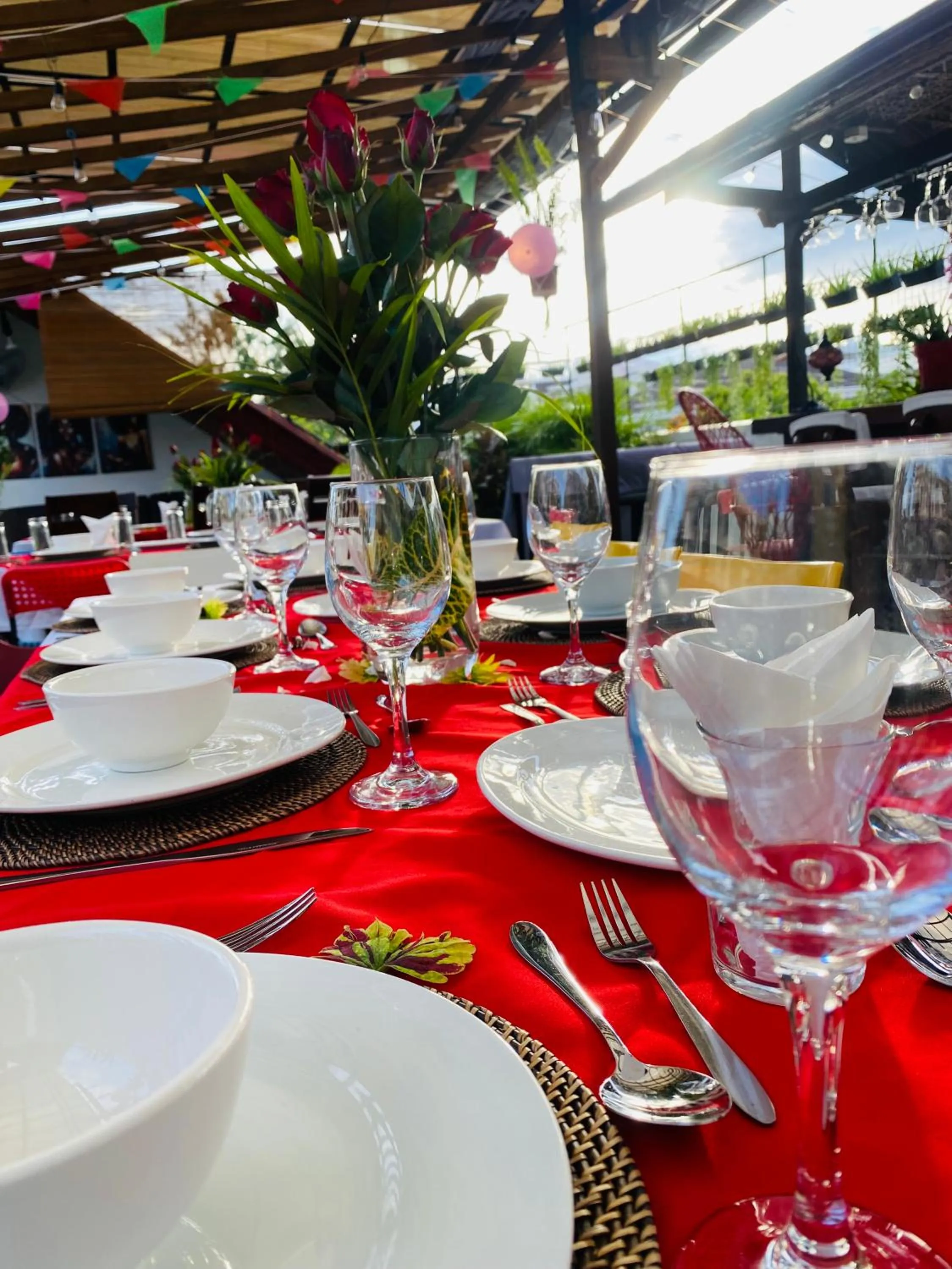 Restaurant/places to eat in Nirvana Beach Resort