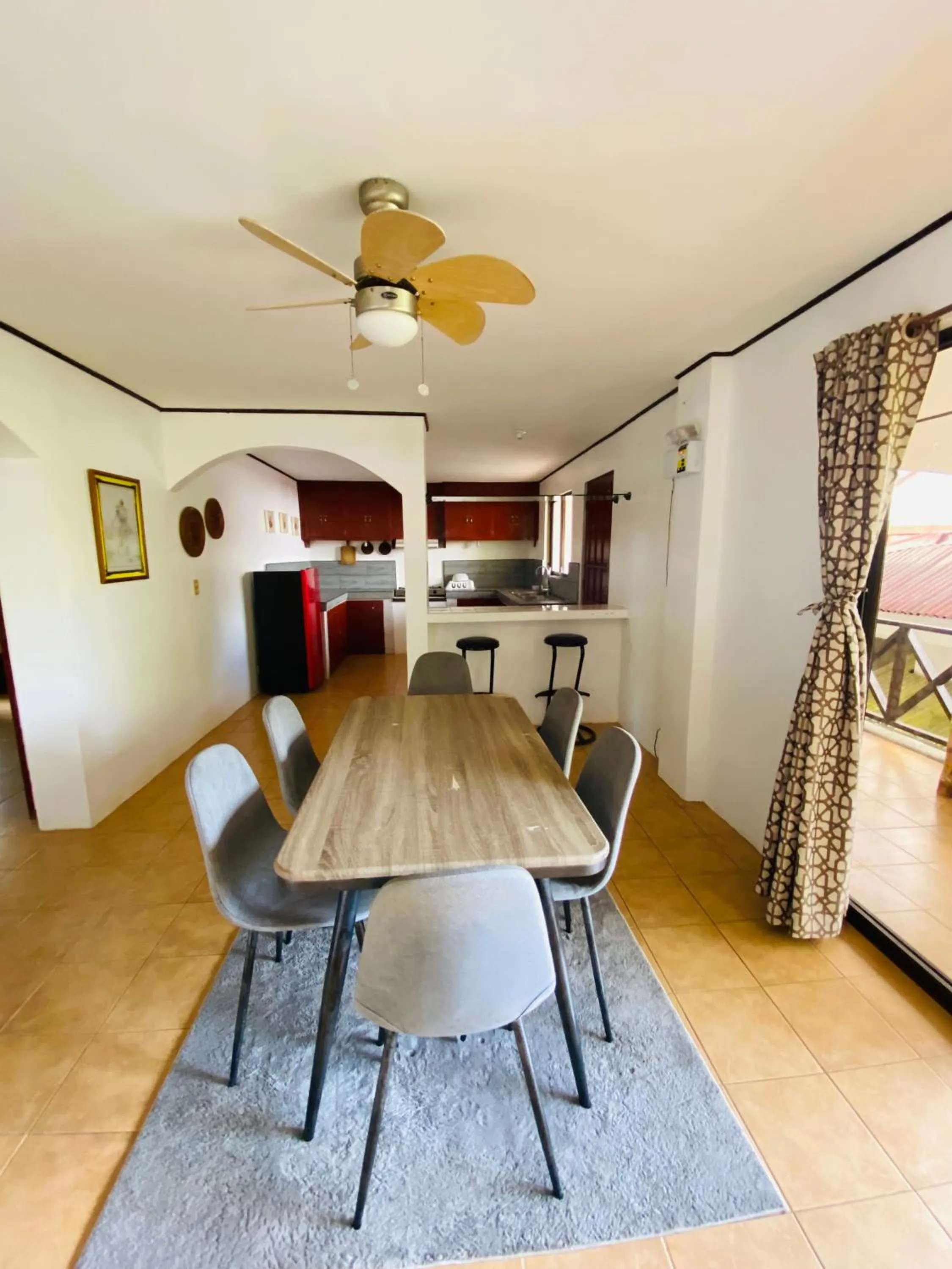 Dining area in Nirvana Beach Resort