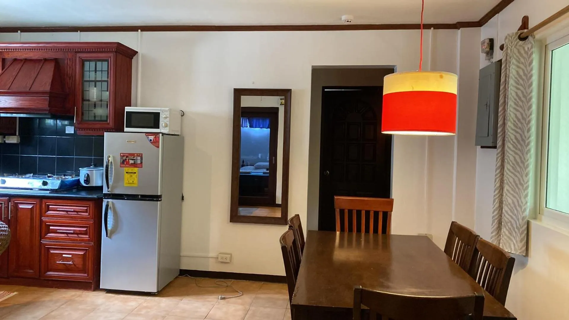 Dining area in Nirvana Beach Resort