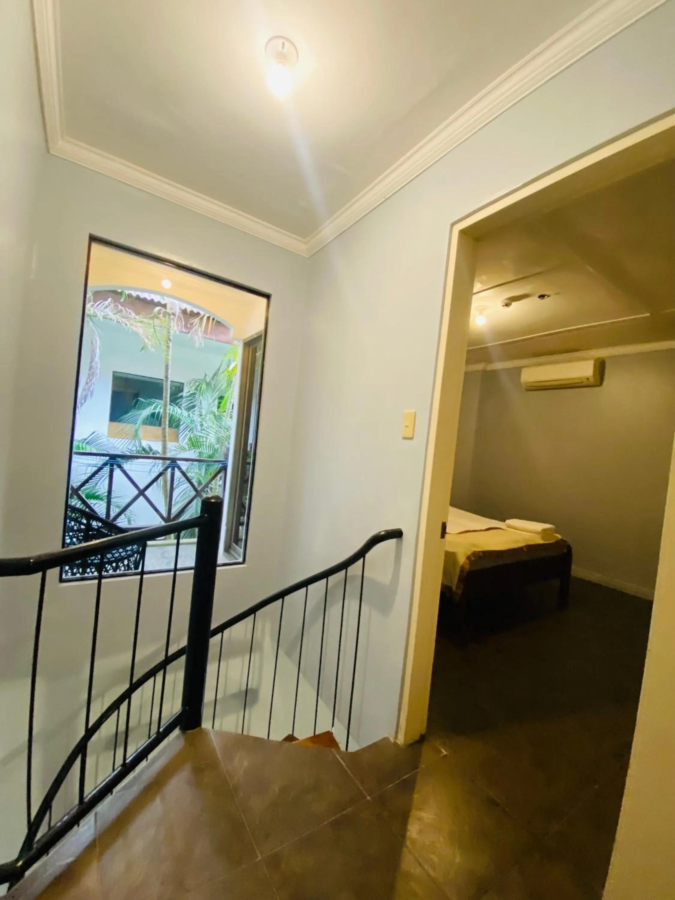 View (from property/room), Bed in Nirvana Beach Resort