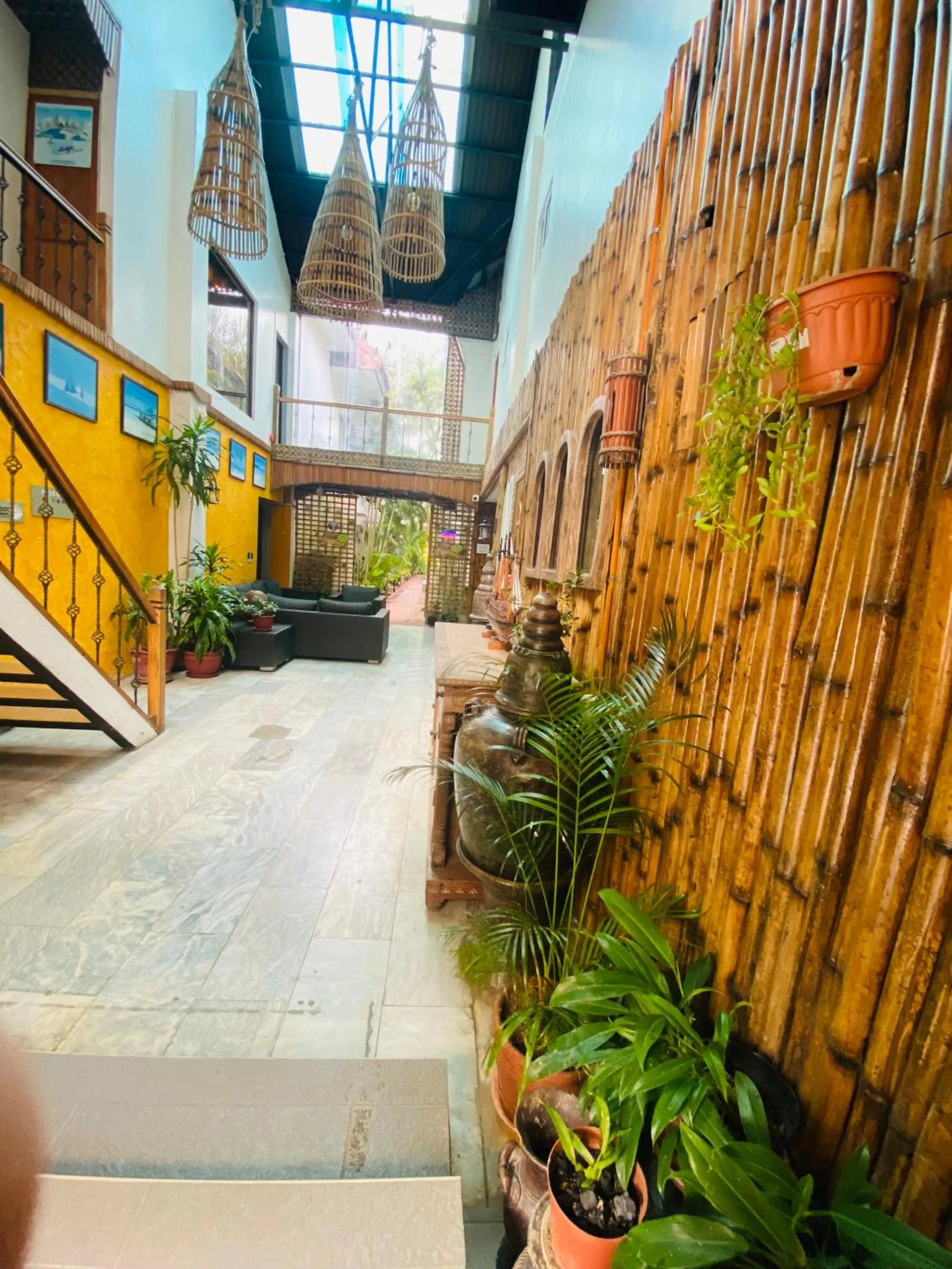 Lobby or reception in Nirvana Beach Resort