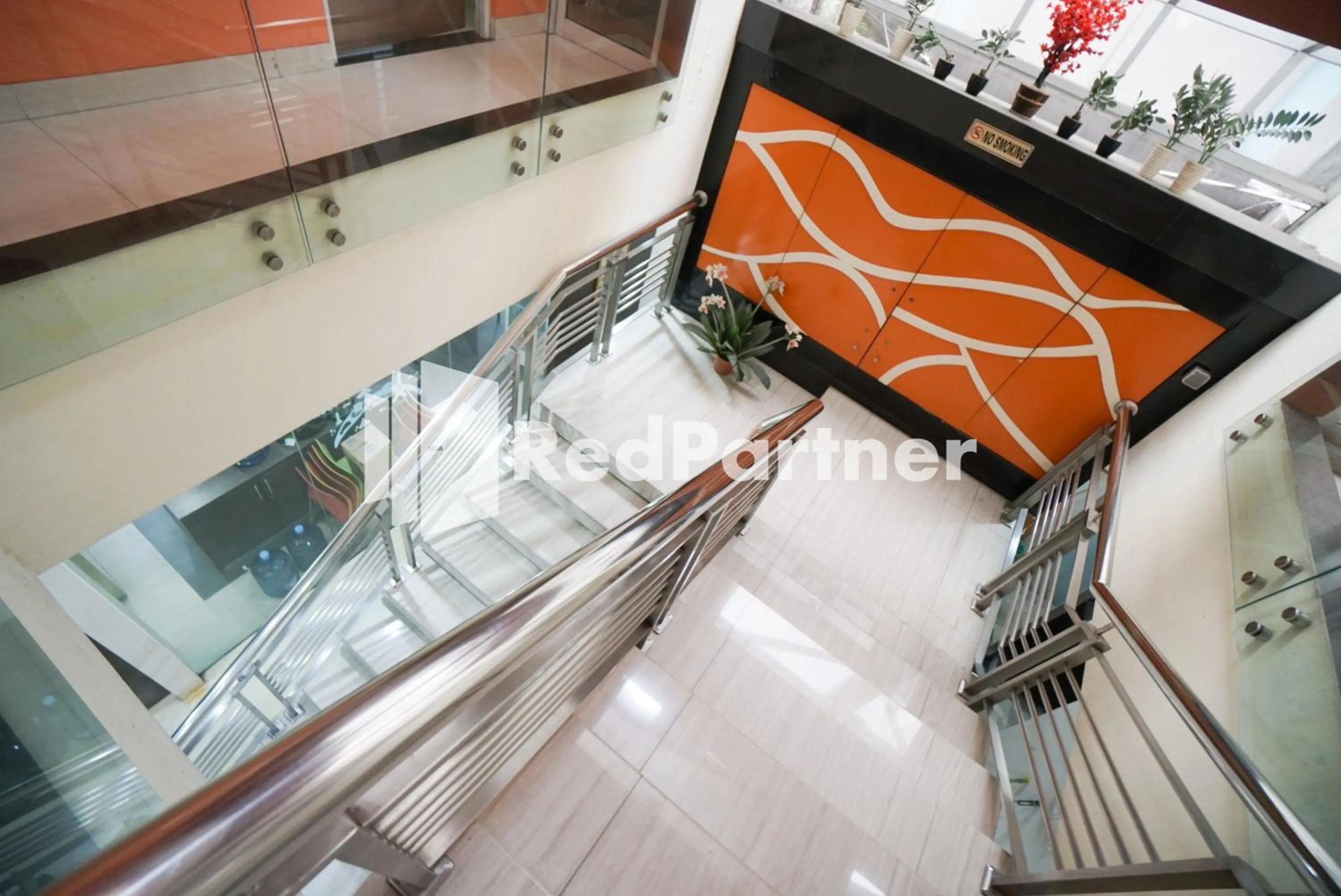 Floor plan in Tirta Mansion Lippo Karawaci Mitra RedDoorz