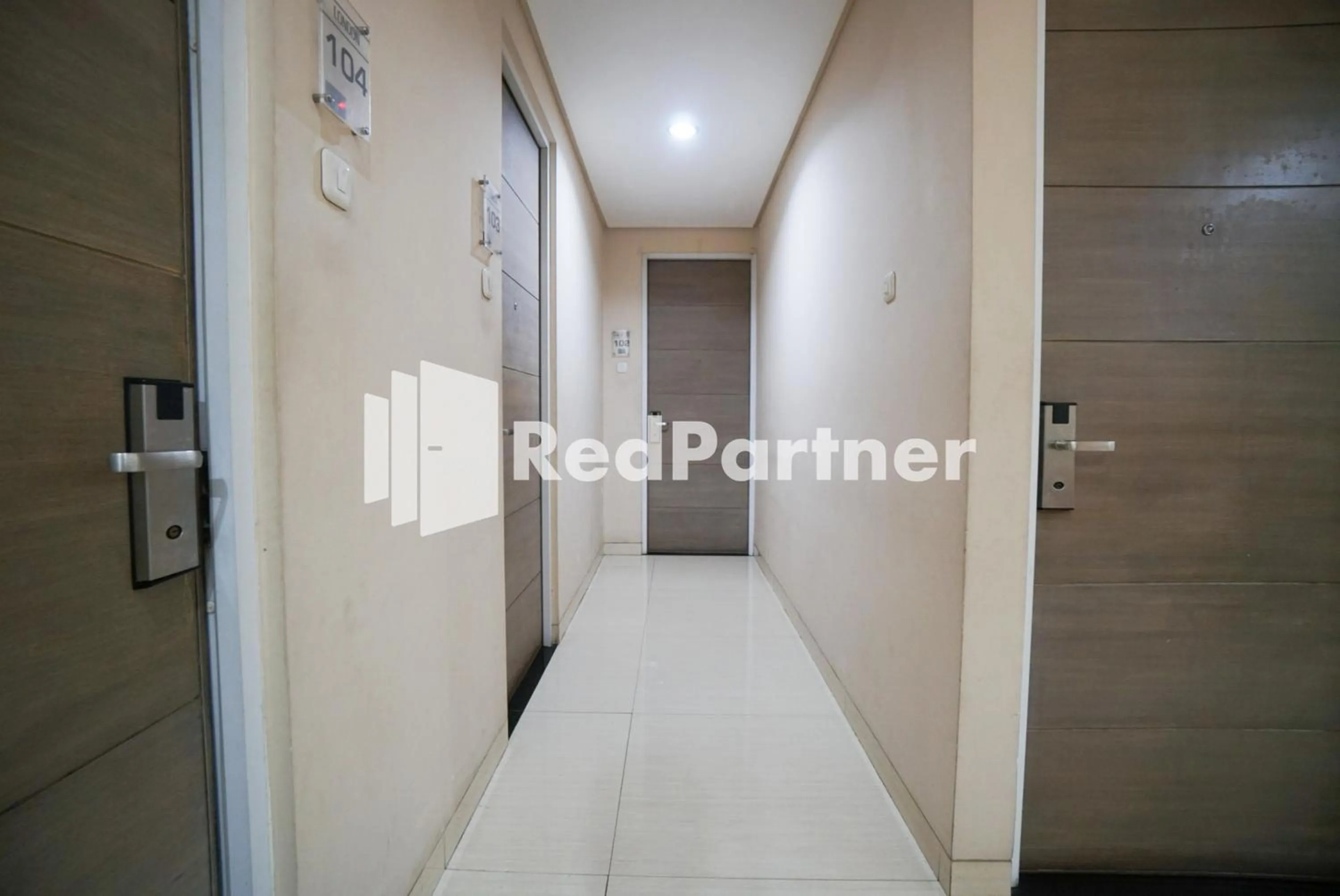 Floor plan in Tirta Mansion Lippo Karawaci Mitra RedDoorz