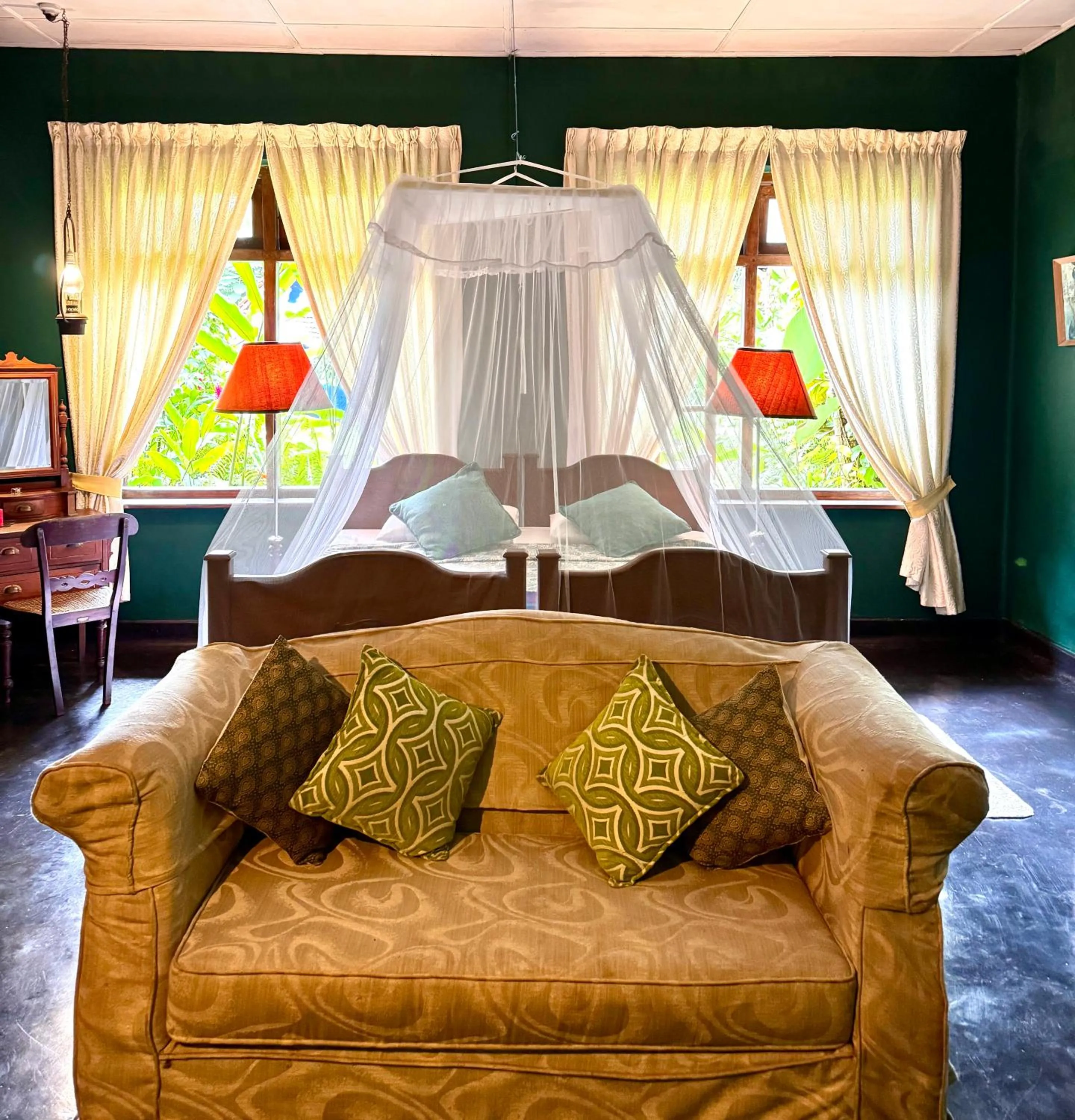Bedroom, Bed in The Kandyan Manor by Bhathiya & Suzy