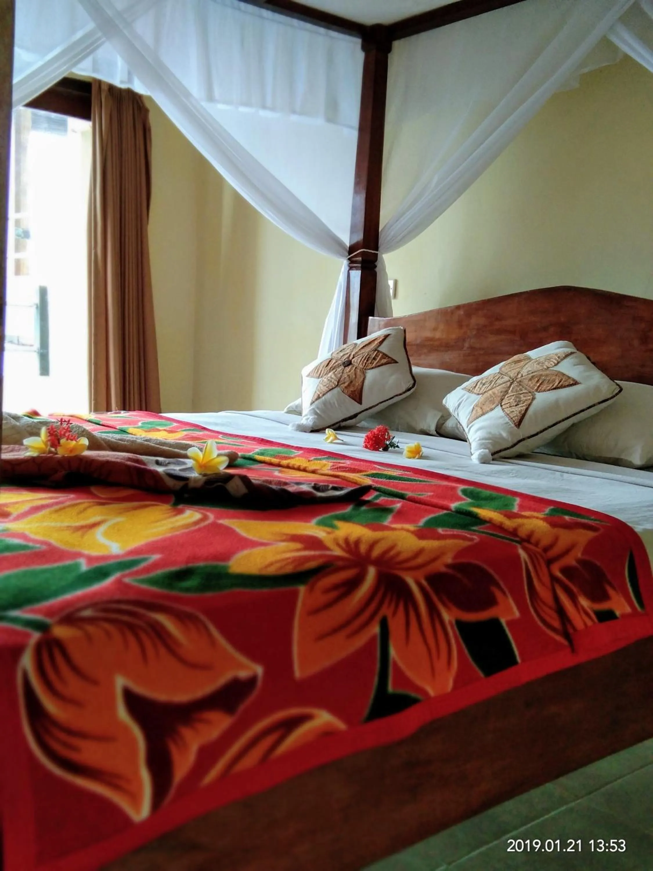 Bed in Bukit Indah Homestay