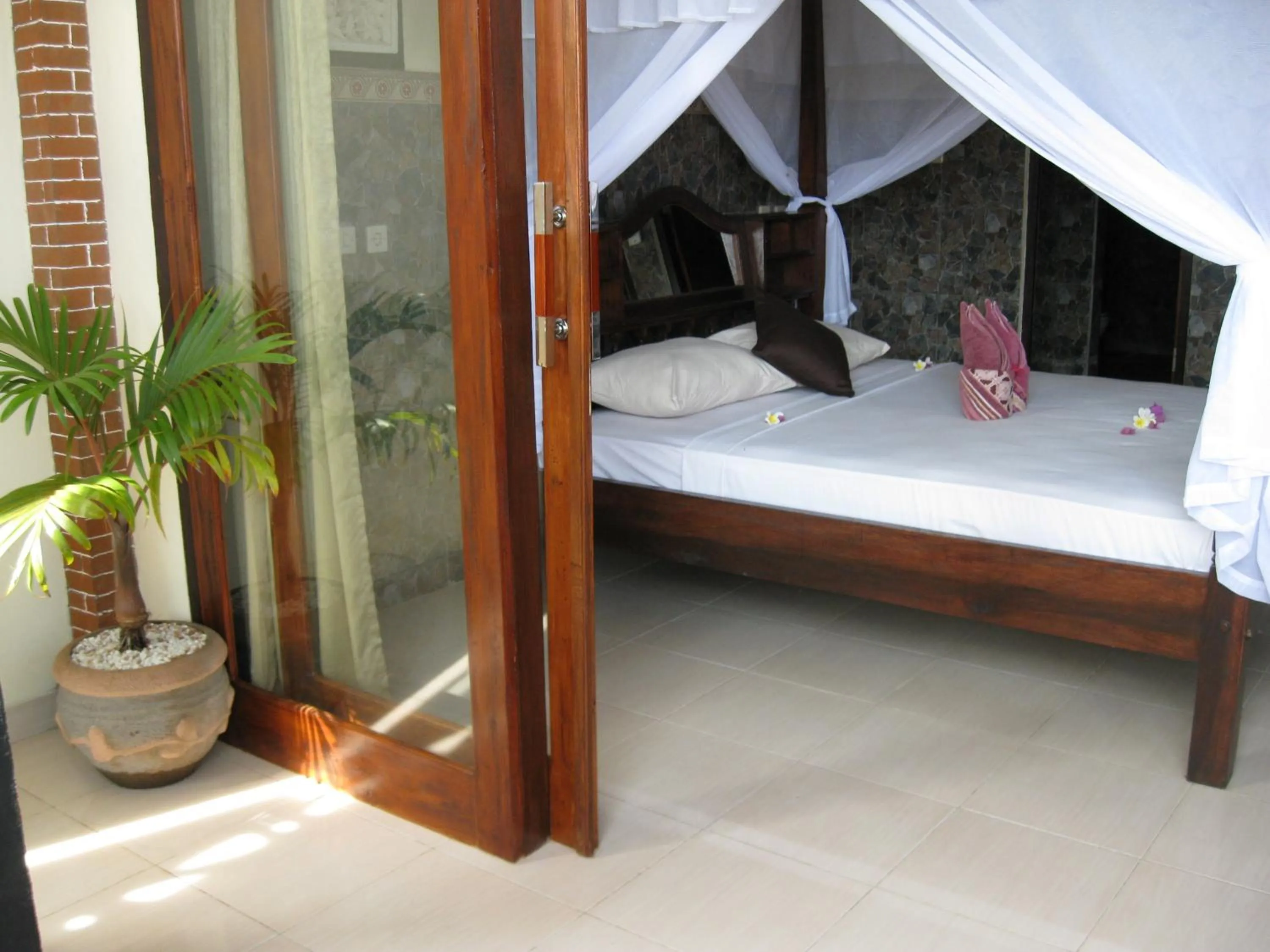 Bed in Bukit Indah Homestay