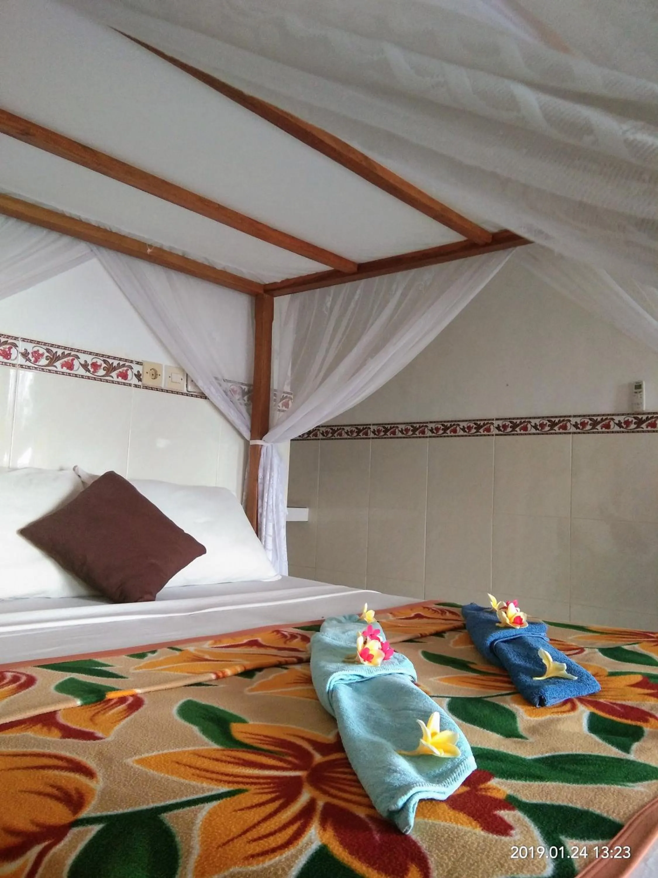 Bed in Bukit Indah Homestay