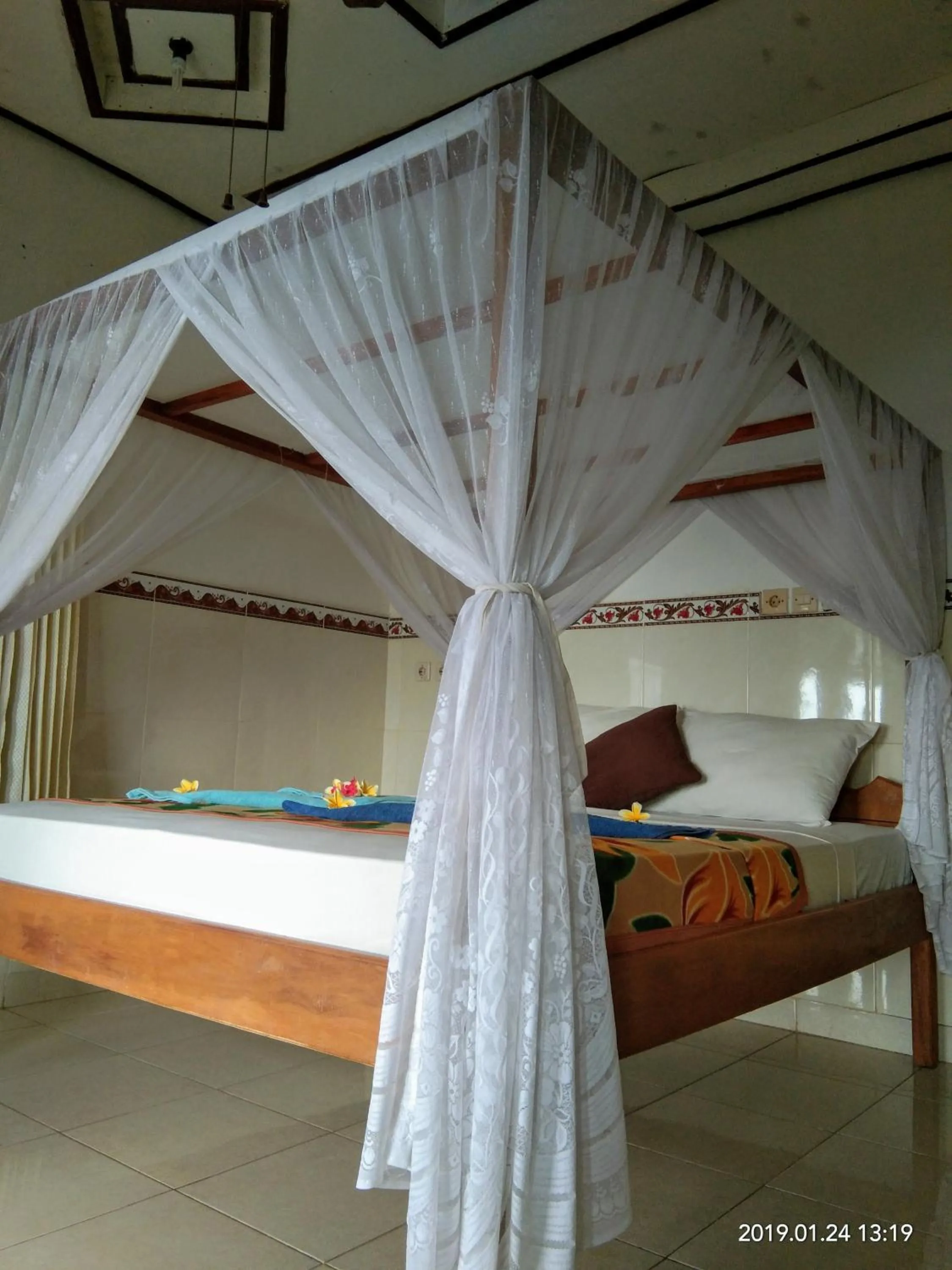 Bed in Bukit Indah Homestay
