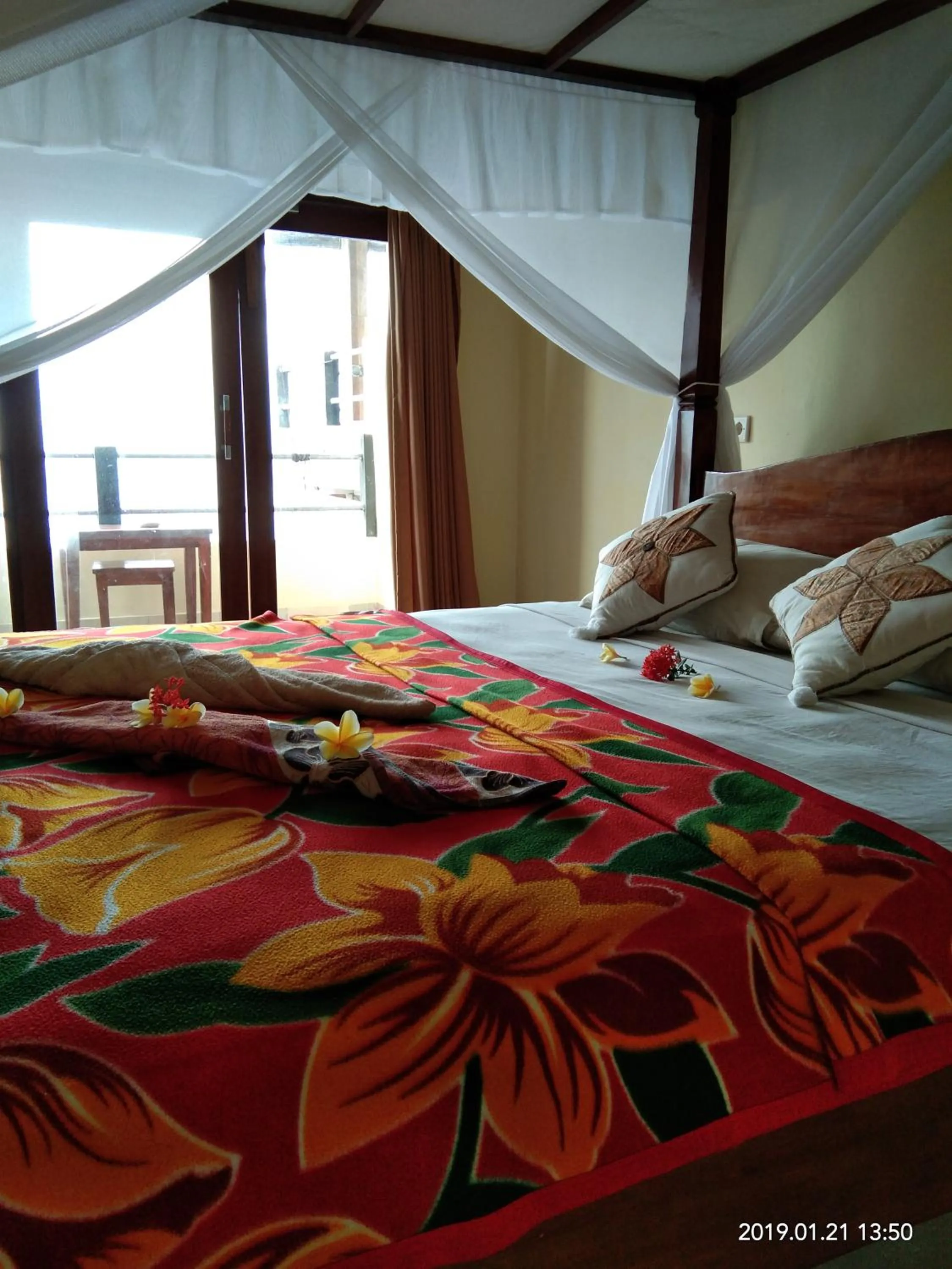 Bed in Bukit Indah Homestay