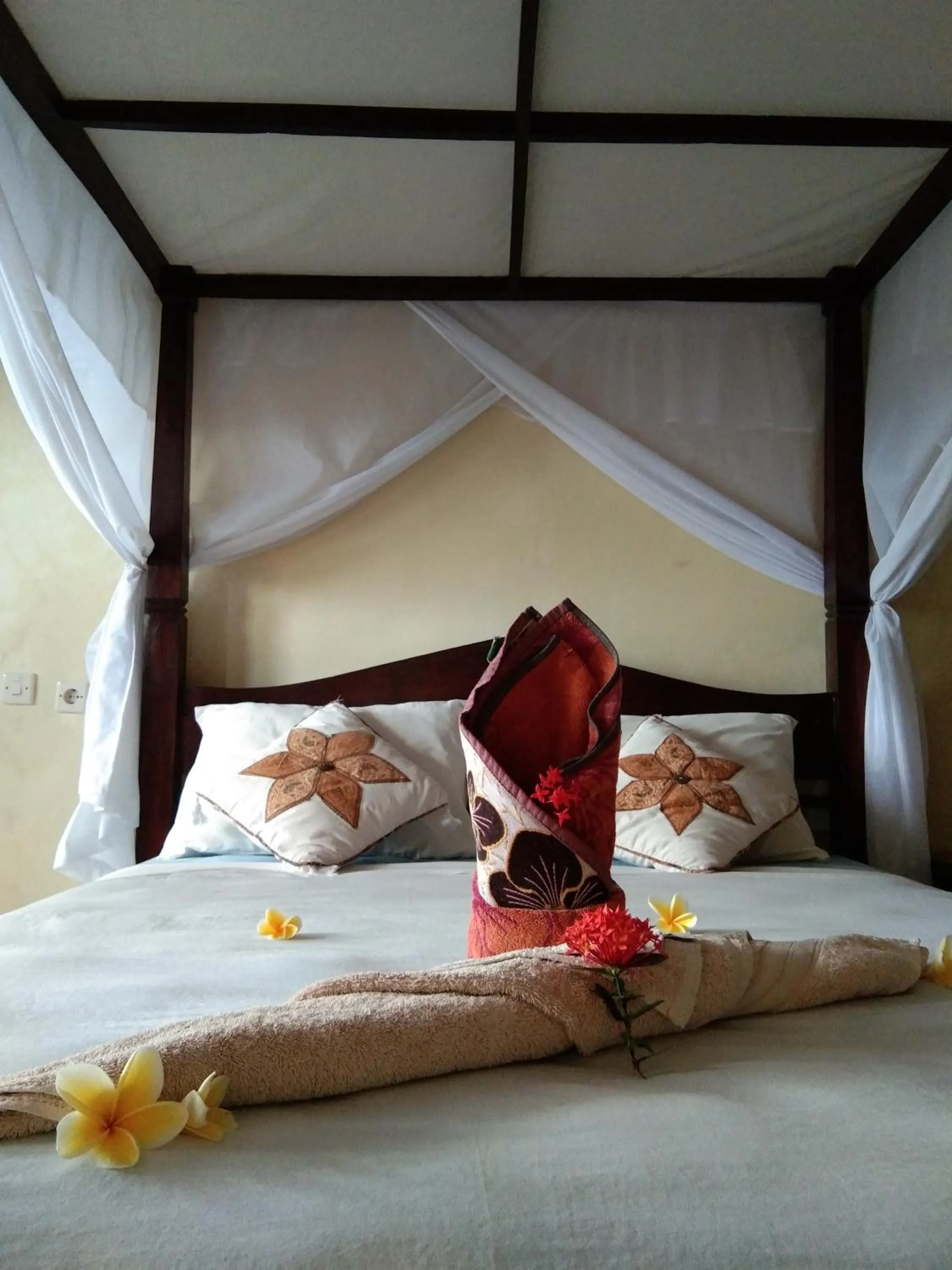 Bed in Bukit Indah Homestay