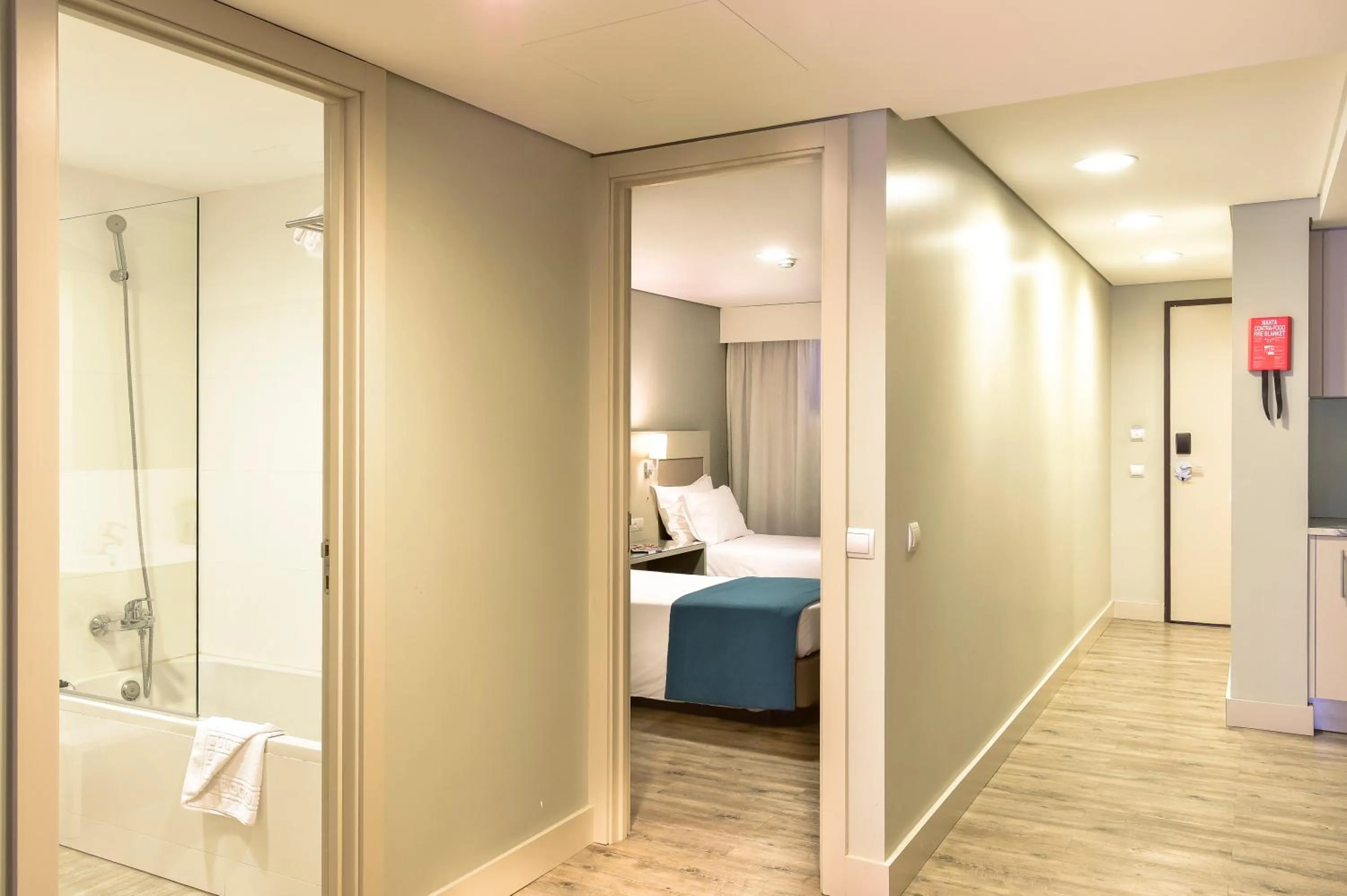 Bed in Aqualuz Lagos by The Editory