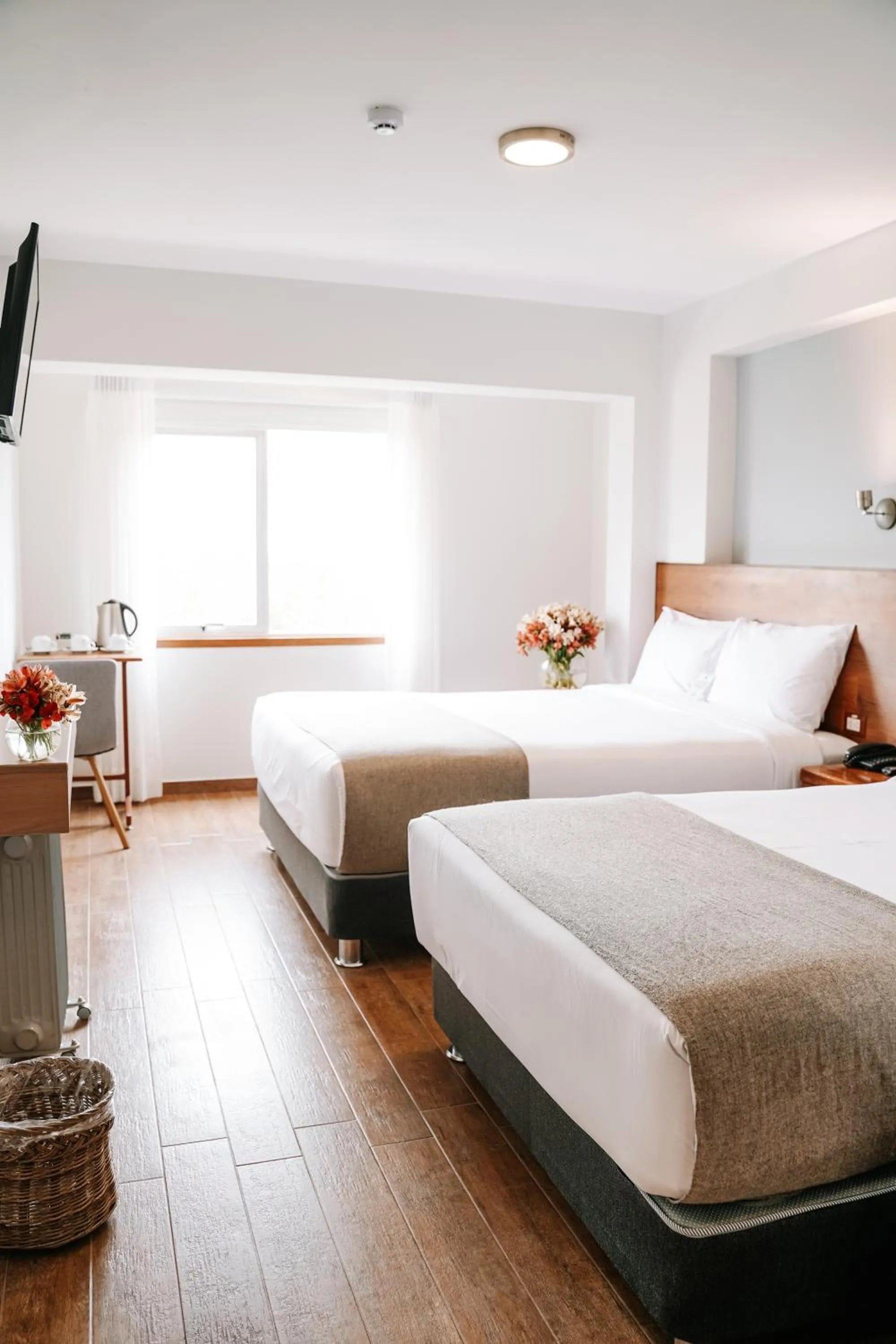 Bed in Muru Homely Hotel Cusco