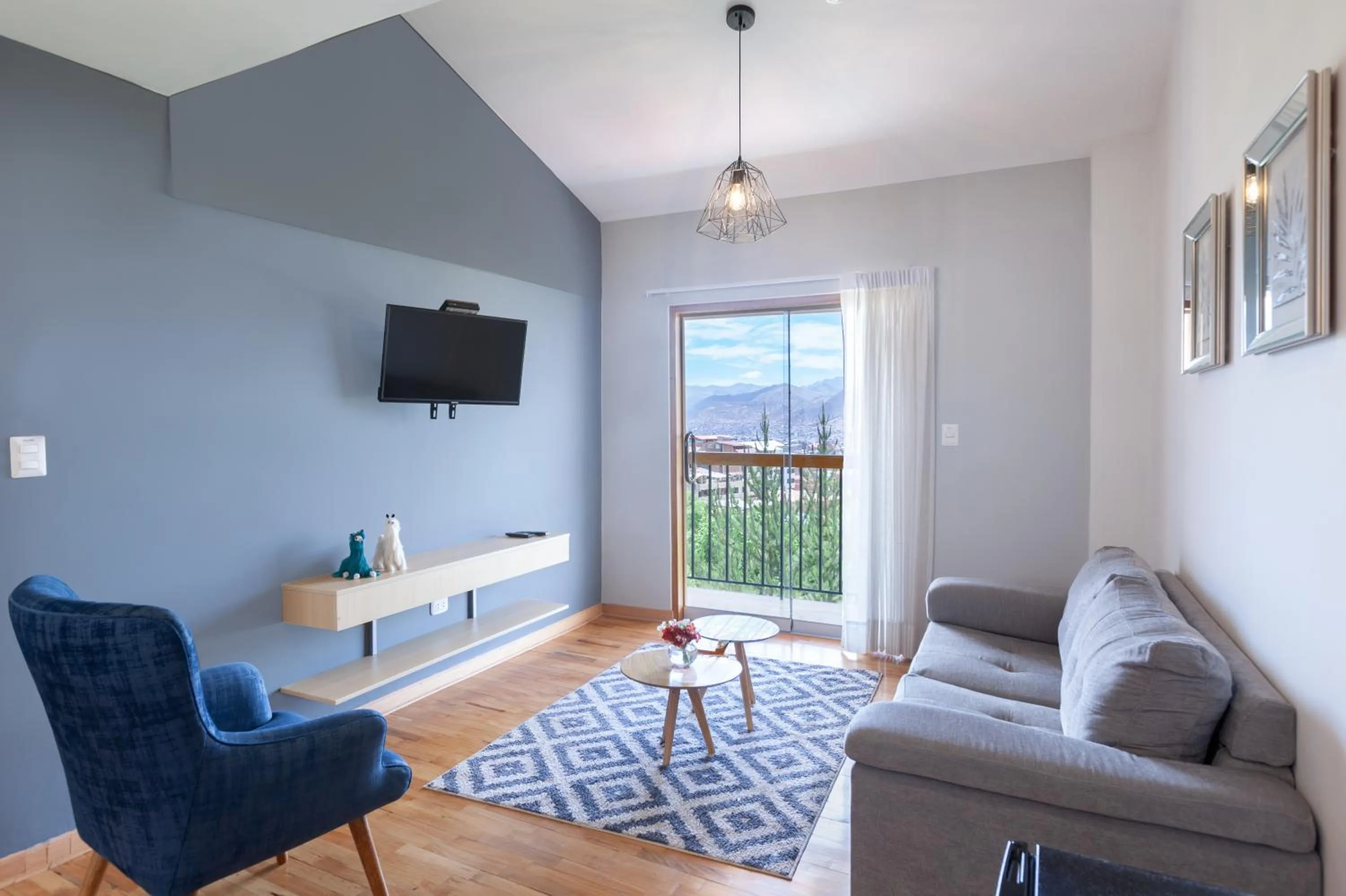 Living room in Muru Homely Hotel Cusco