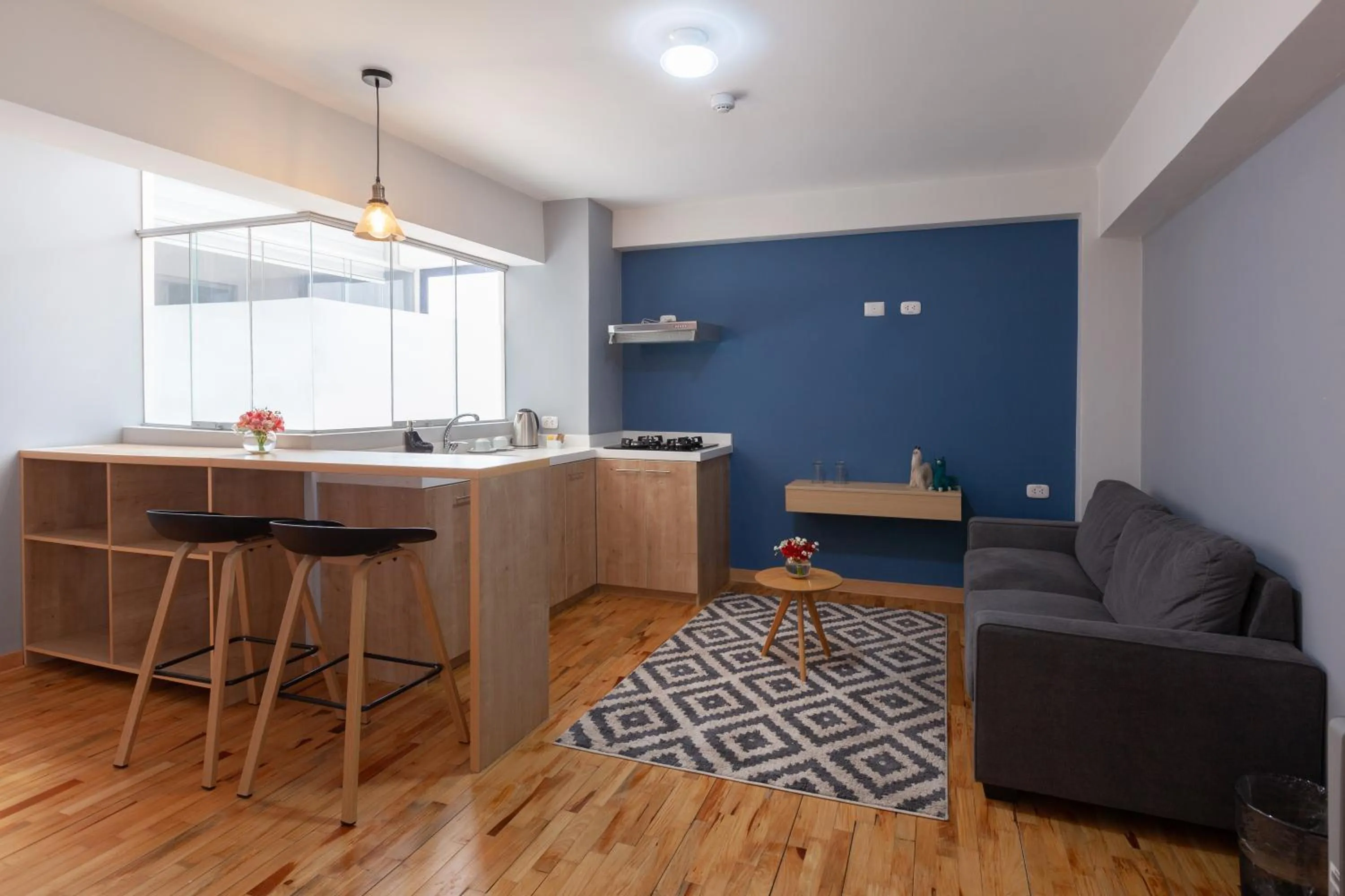 Kitchen or kitchenette in Muru Homely Hotel Cusco