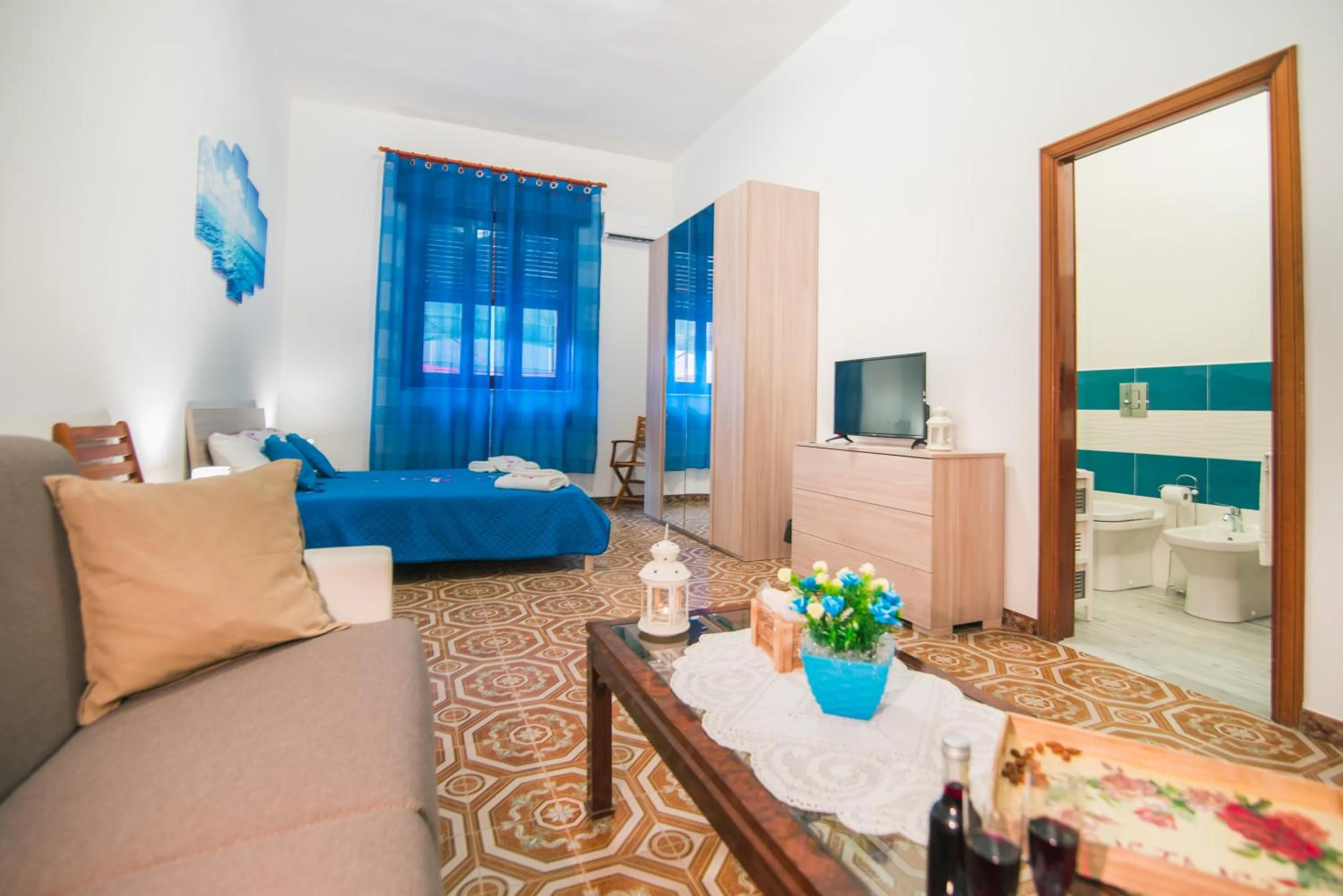 Photo of the whole room, Bed in B&B U PRUFISSURI