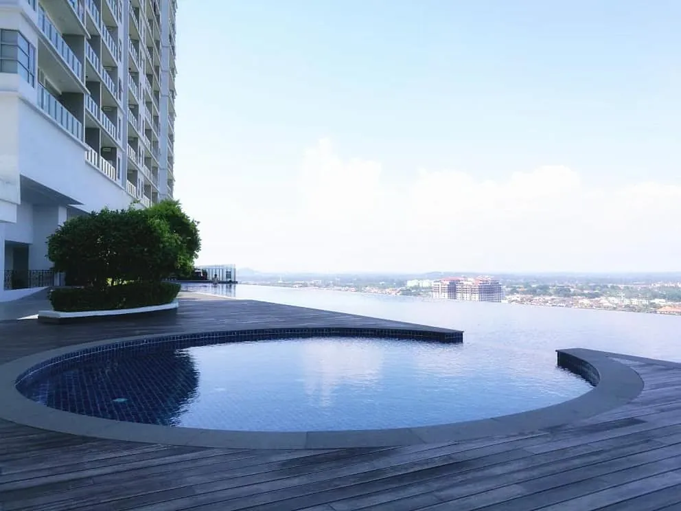 Sea view in Mykey Silverscape B-39-07 Melaka City