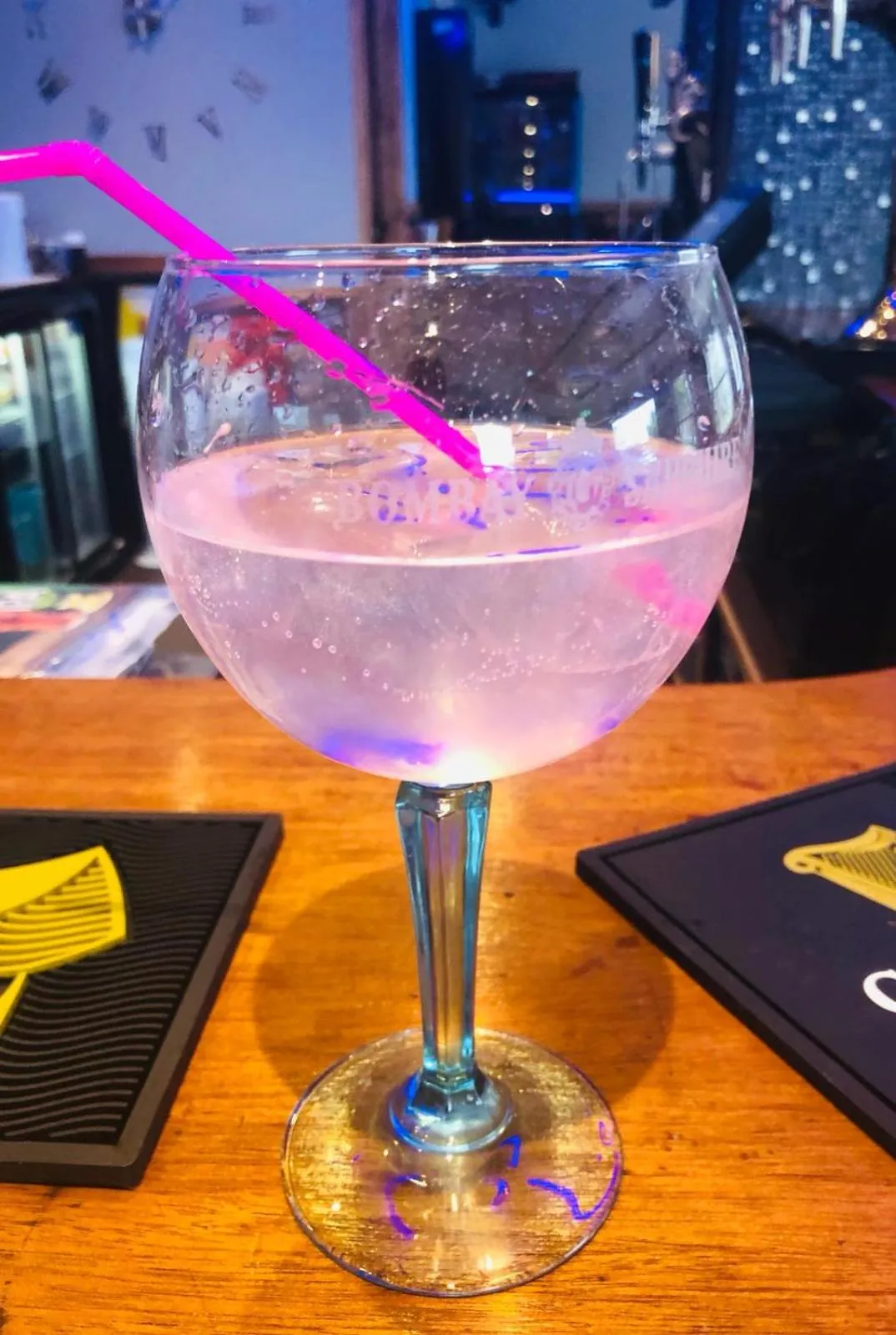 Drinks in The Six Bells Hotel