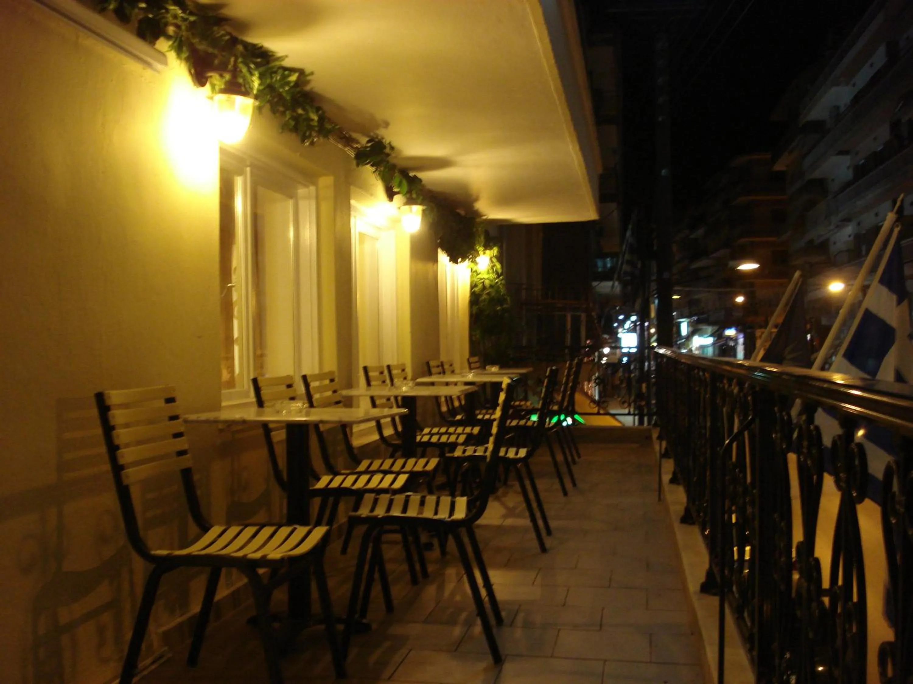 Balcony/Terrace in Hotel Hellinis