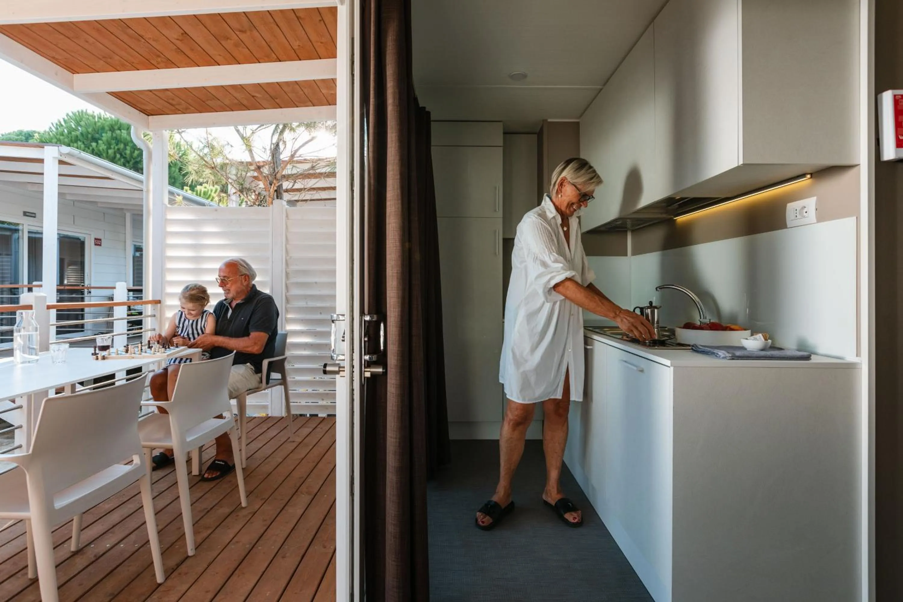 Kitchen or kitchenette in Villaggio Turistico Internazionale