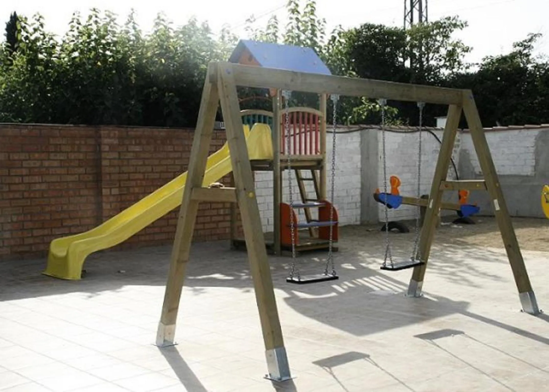 Children play ground in Camping Playa y Fiesta