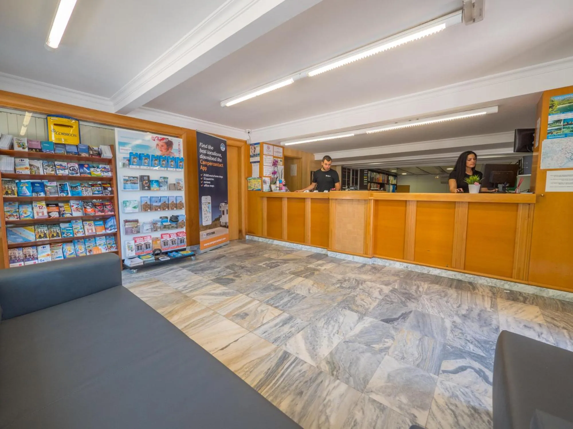 Lobby or reception in Camping Playa y Fiesta