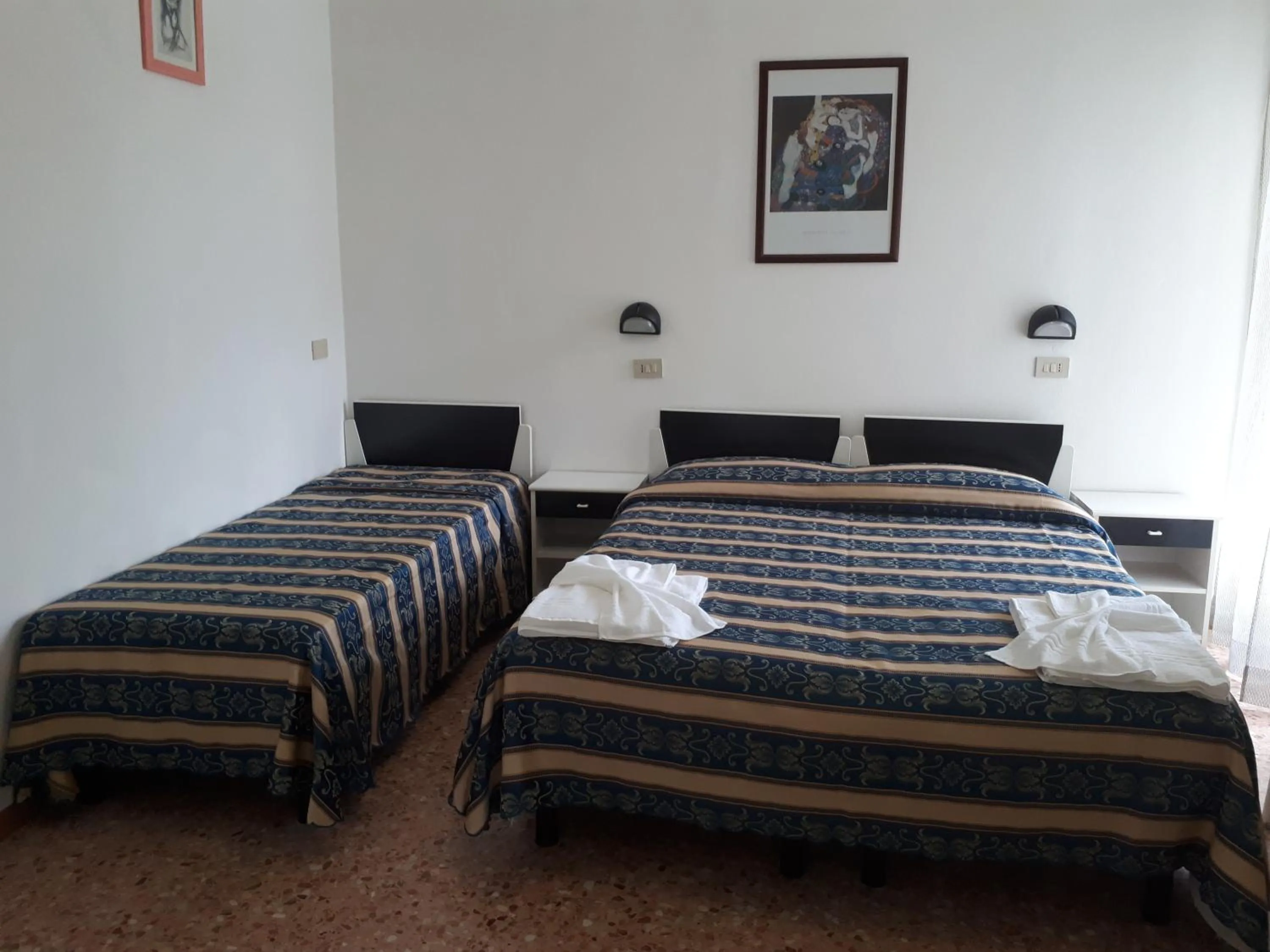 Bed in Hotel Bahamas